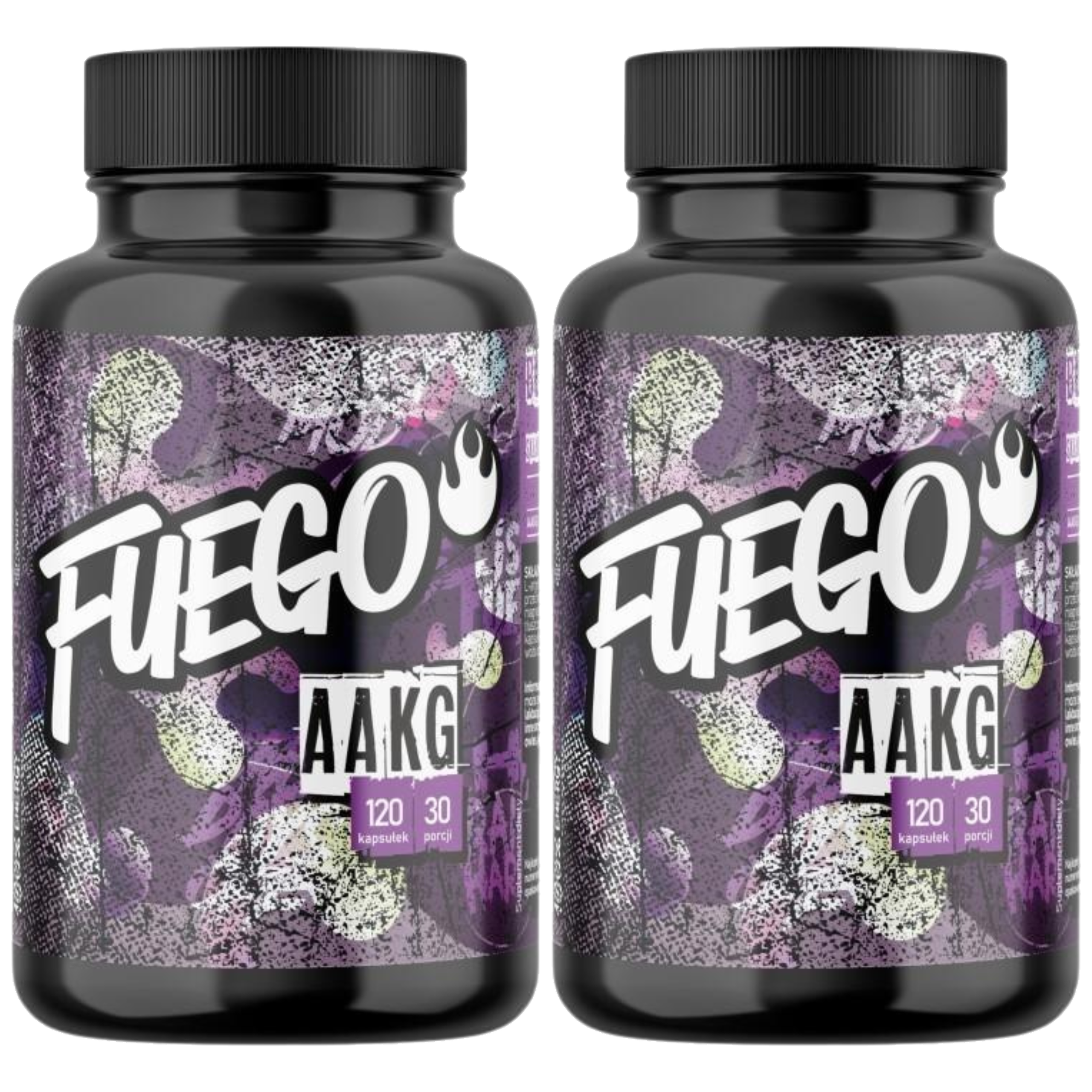 FUEGO - AAKG 1000mg - 2x 120caps.