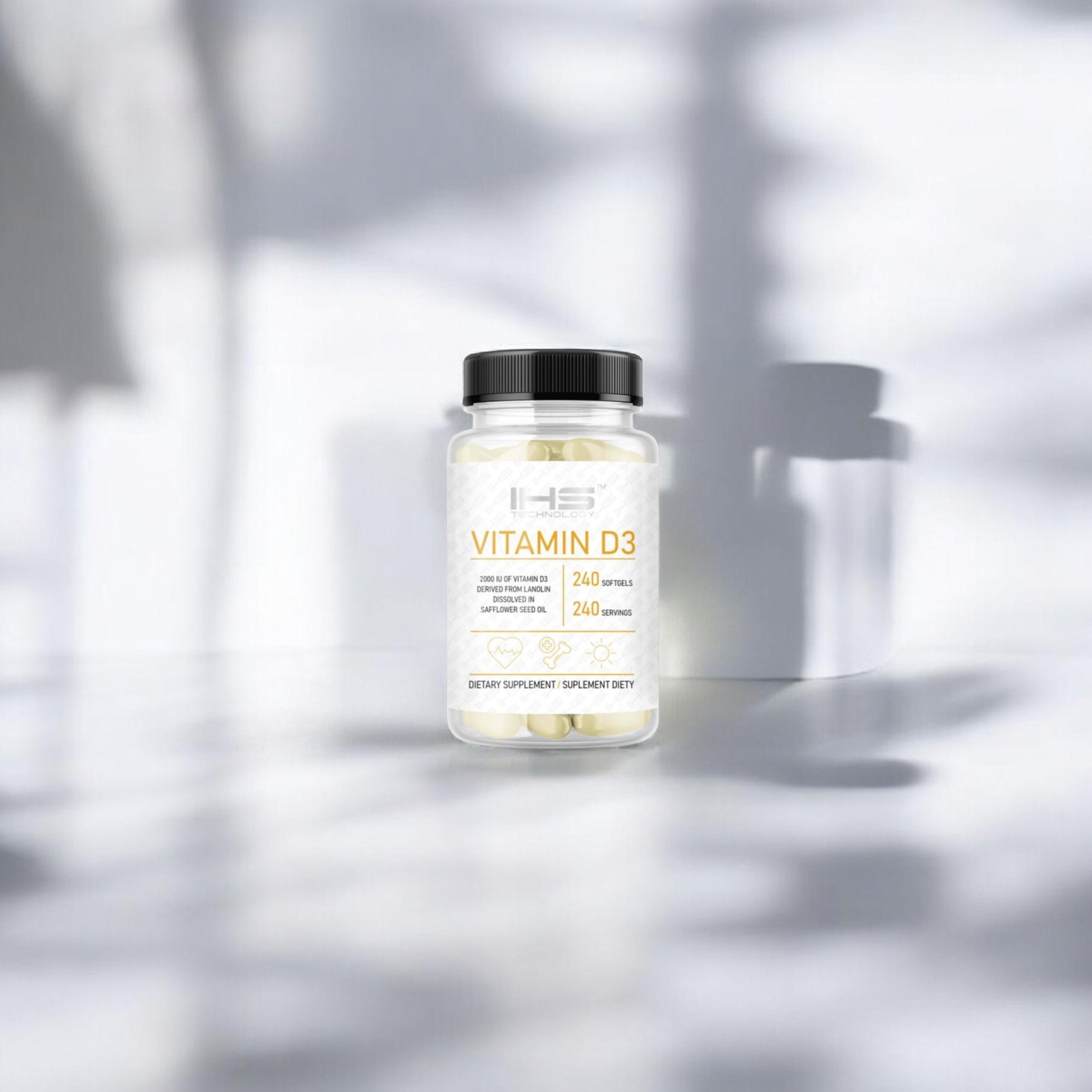 IRON HORSE - Vitamin D3 - 240softgels