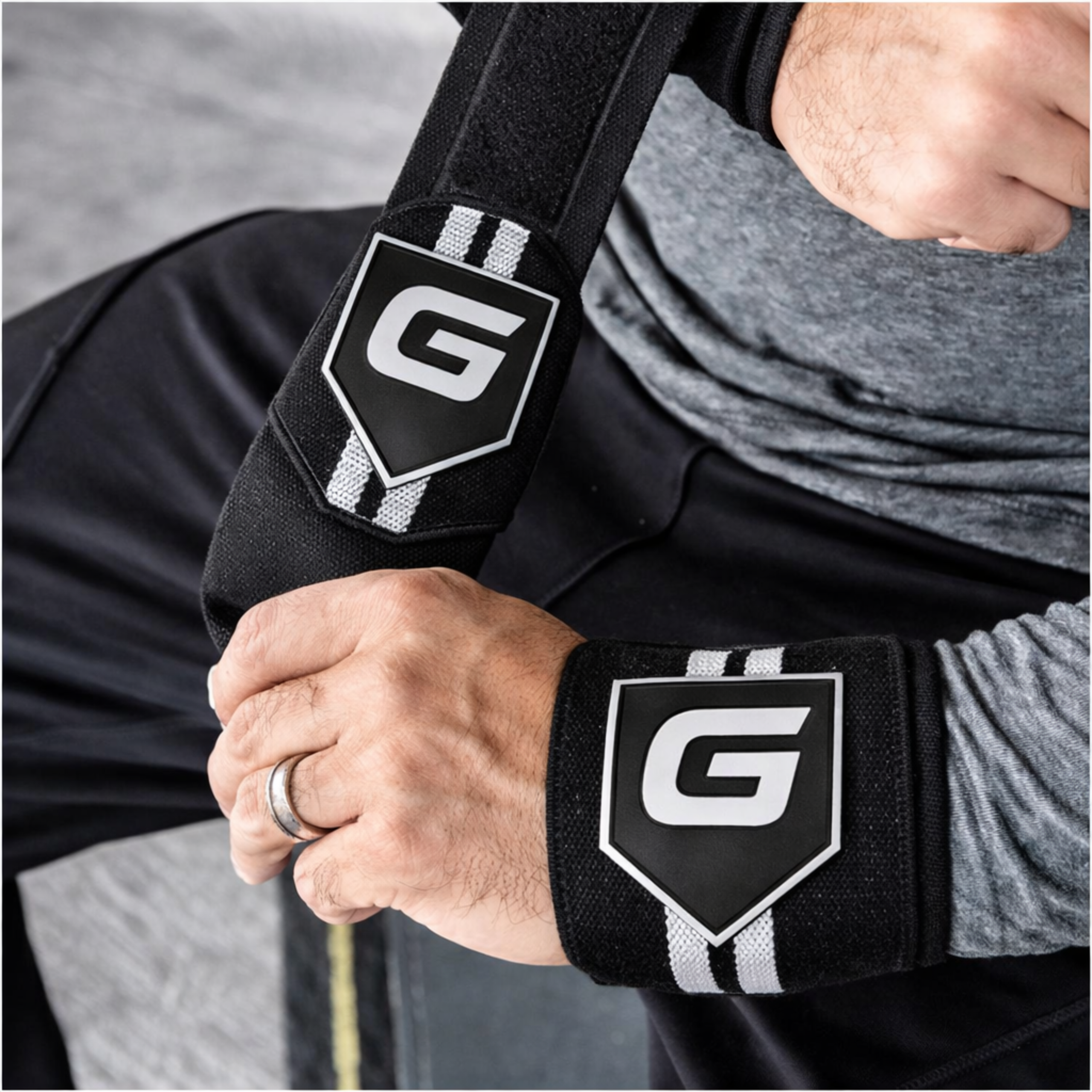 GASPARI NUTRITION Wrist Wraps - 3x Opaski usztywniające na nadgarstki