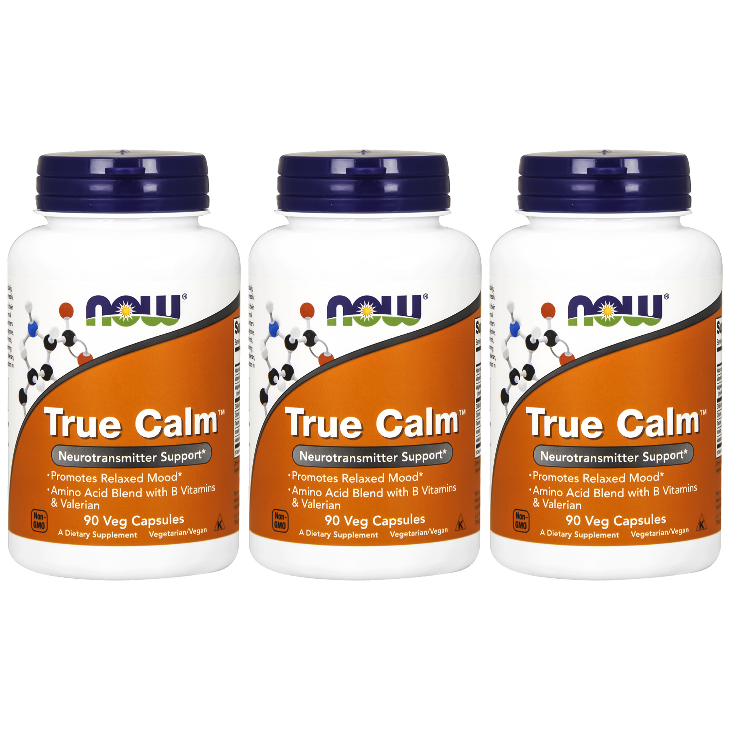 NOW True Calm - 3x 90vcaps