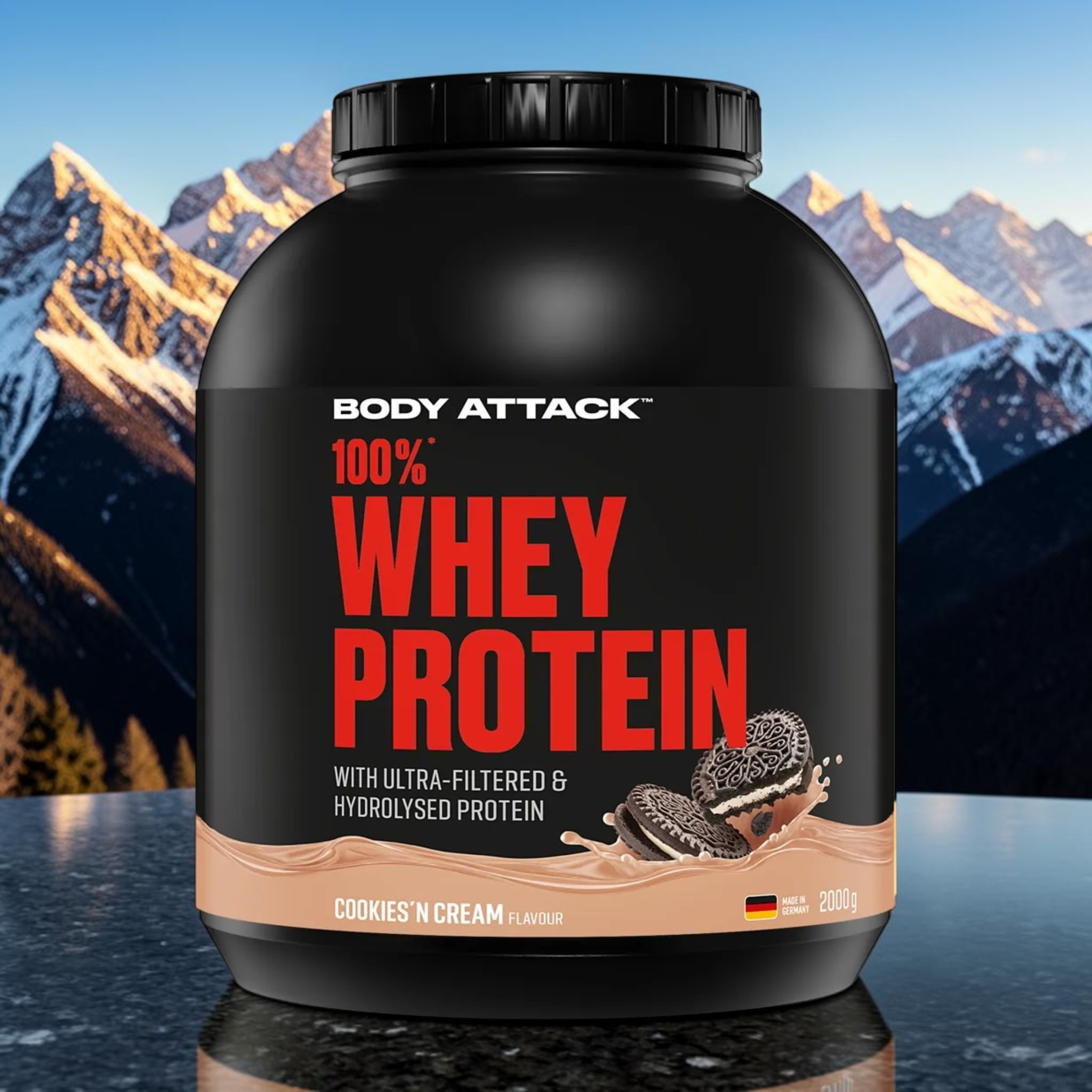 BODY ATTACK - Whey Protein - 2000g