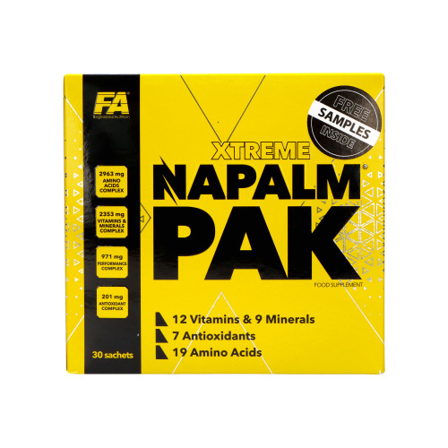 FITNESS AUTHORITY Napalm Pak - 30sachets