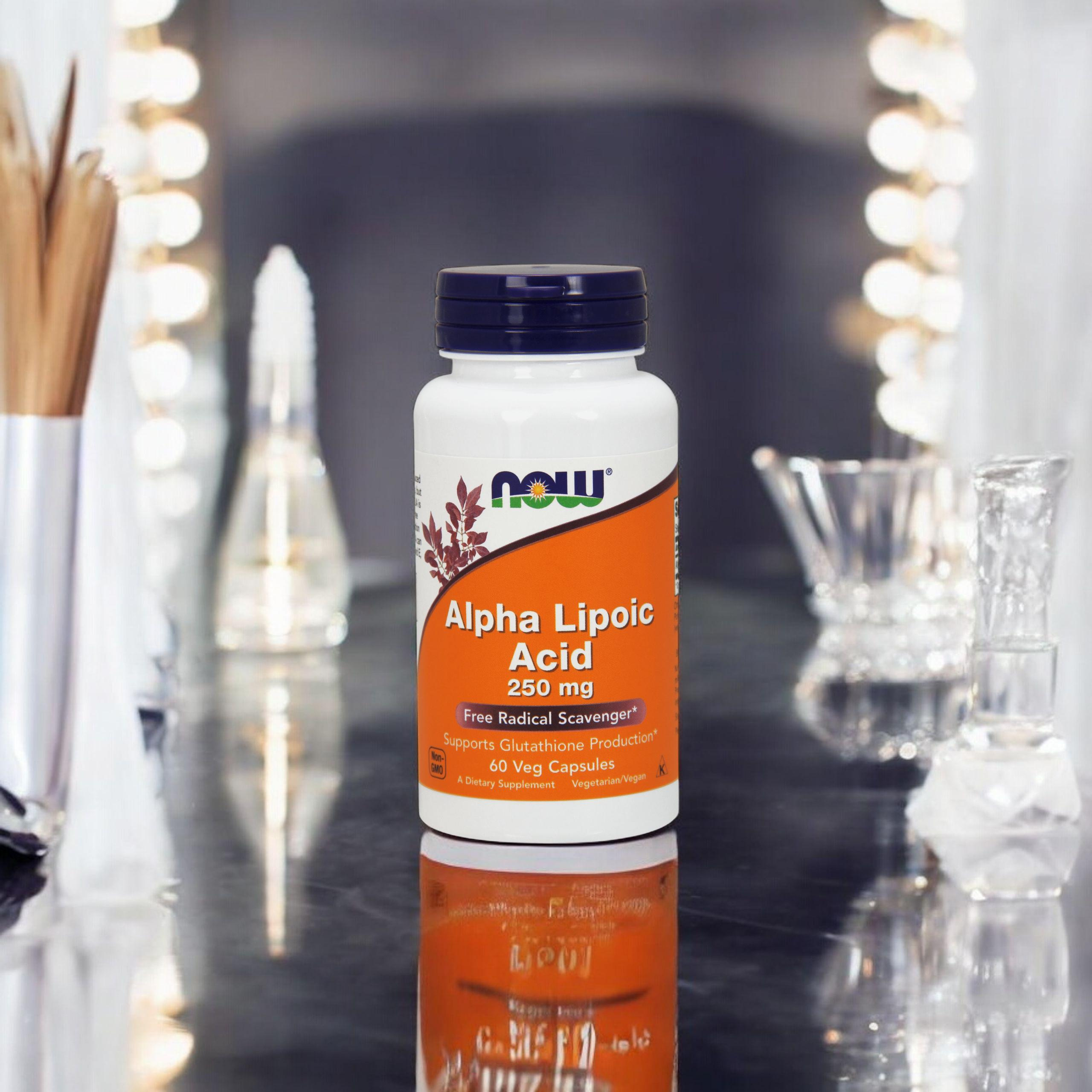 NOW Alpha Lipoic Acid 250mg - 3x 60vegcaps