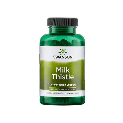 SWANSON Full Spectrum Milk Thistle 500mg - 2x 100caps