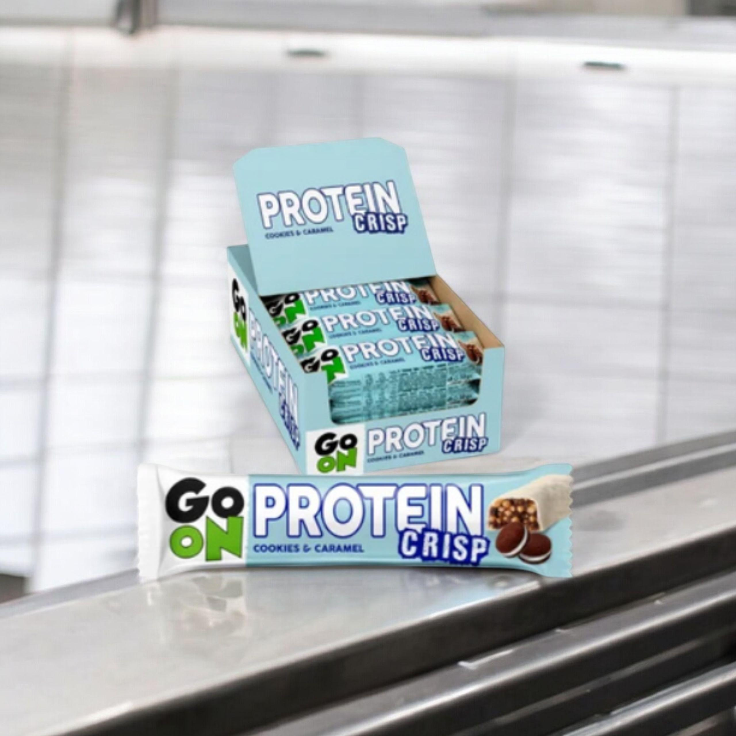 SANTE Baton Go On Protein Crisp - 24x 50g - WYPRZEDAŻ - 13-10