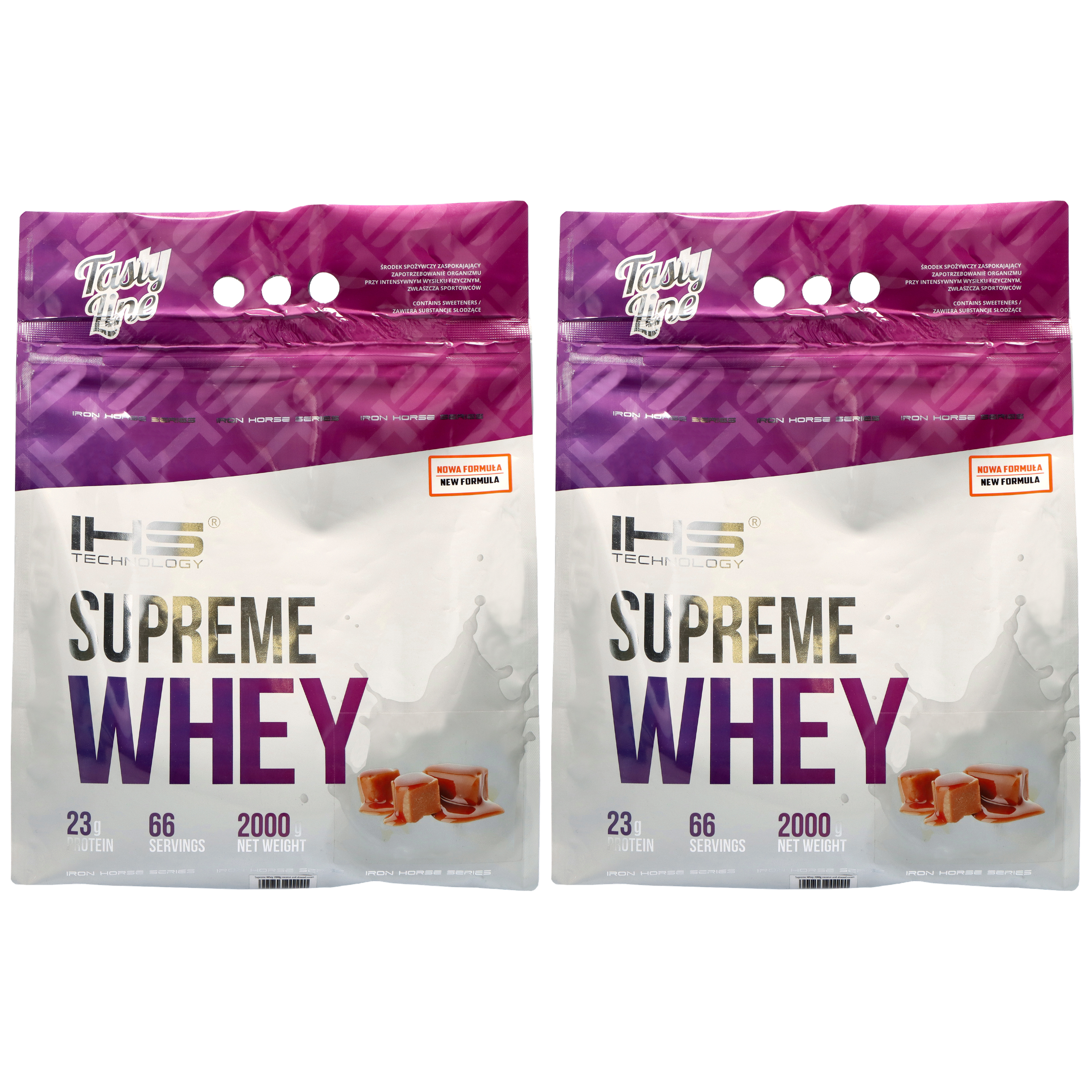 IRON HORSE Supreme Whey NEW 3 - 2x 2000g