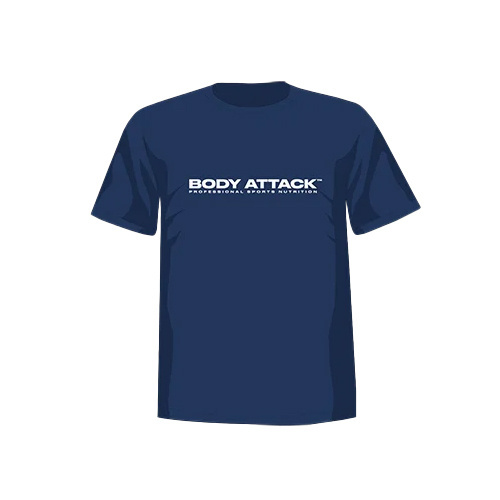 BODY ATTACK T-Shirt Body Attack Logo - Blue - L