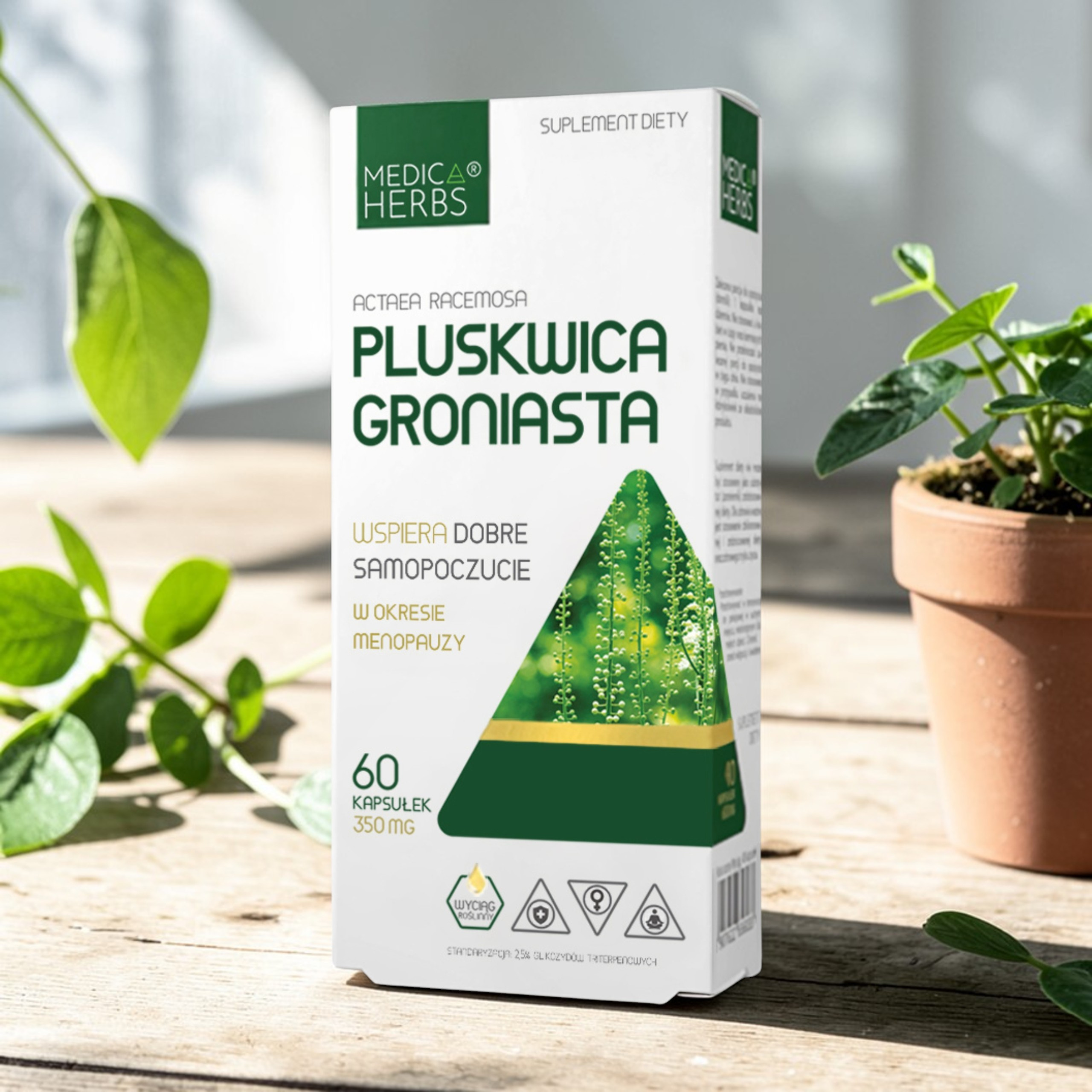 MEDICA HERBS - Pluskwica Groniasta - 2x 60caps.