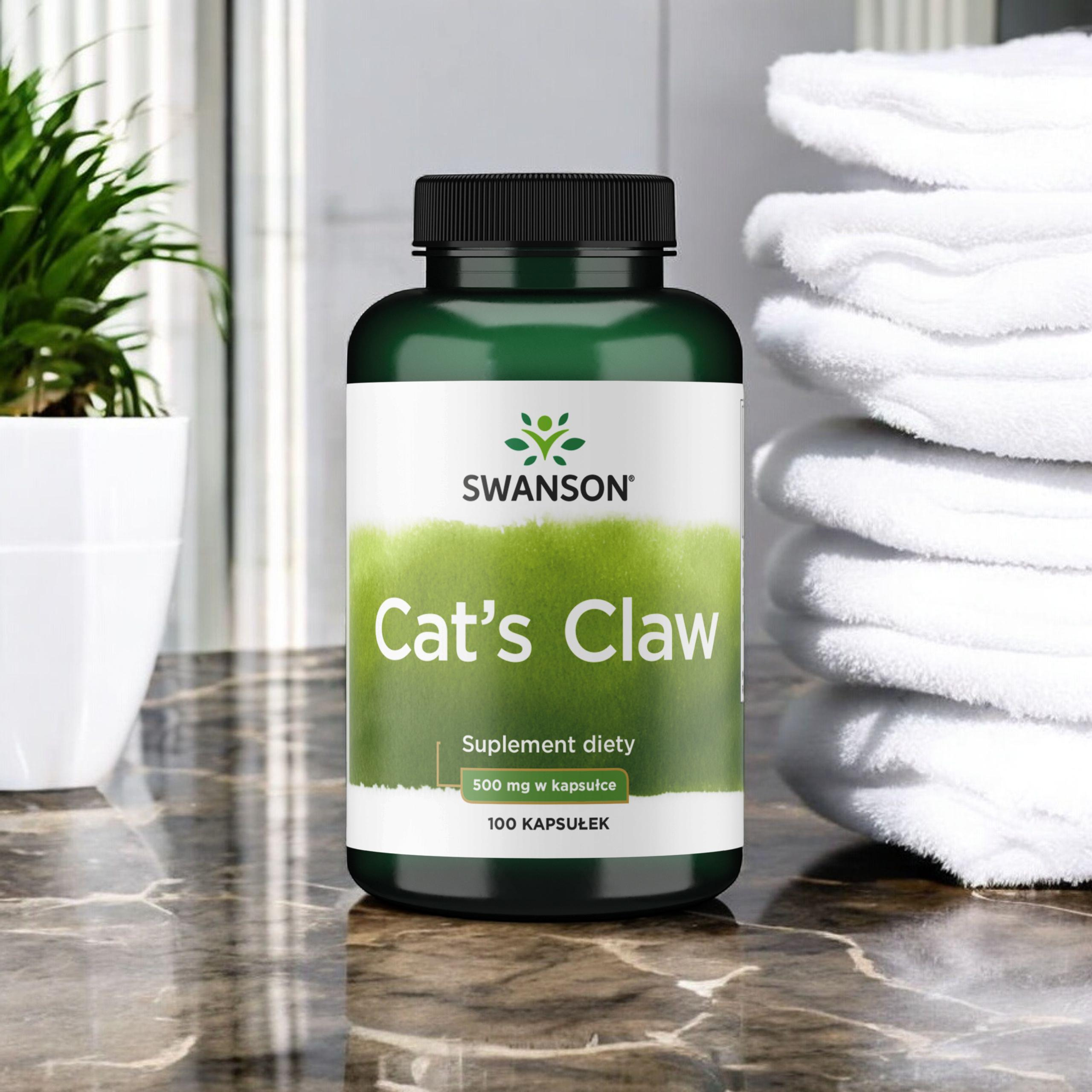 SWANSON Cat's Claw 500mg - 100caps (Koci Pazur)