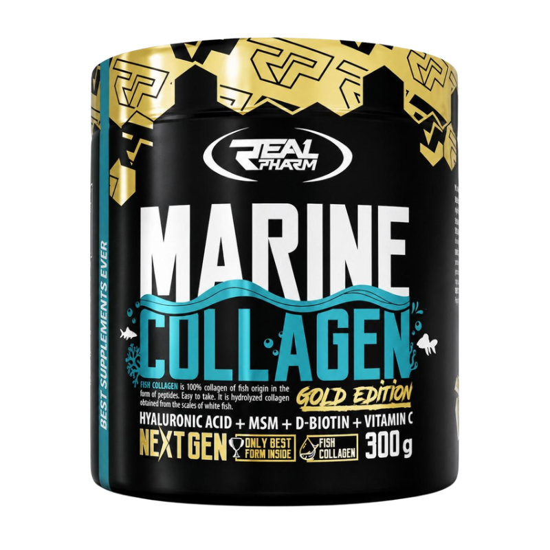 REAL PHARM - Marine Collagen - 300g - Raspberry Lemonade