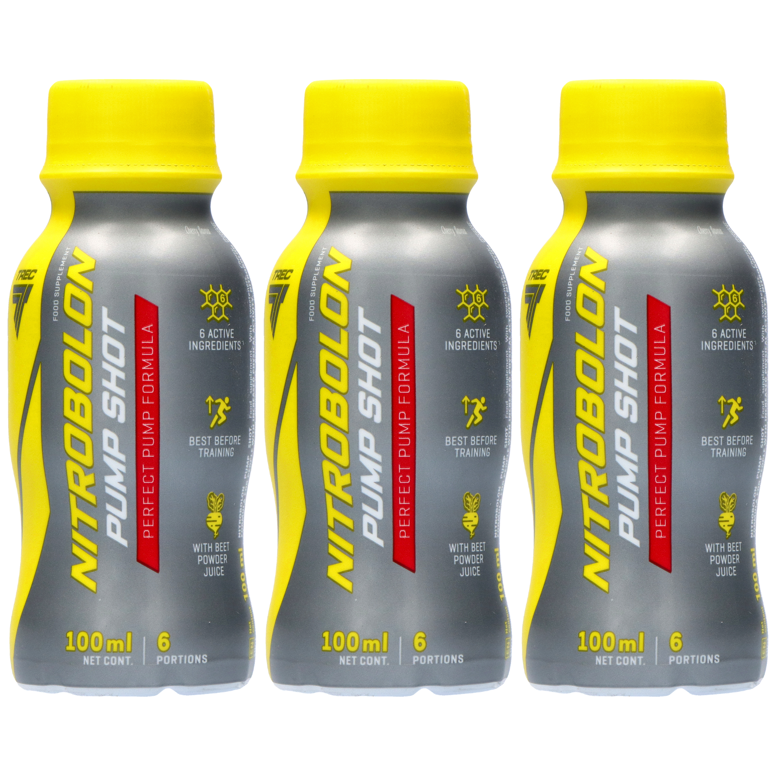 TREC Nitrobolon Pump Shot - 3x 100ml