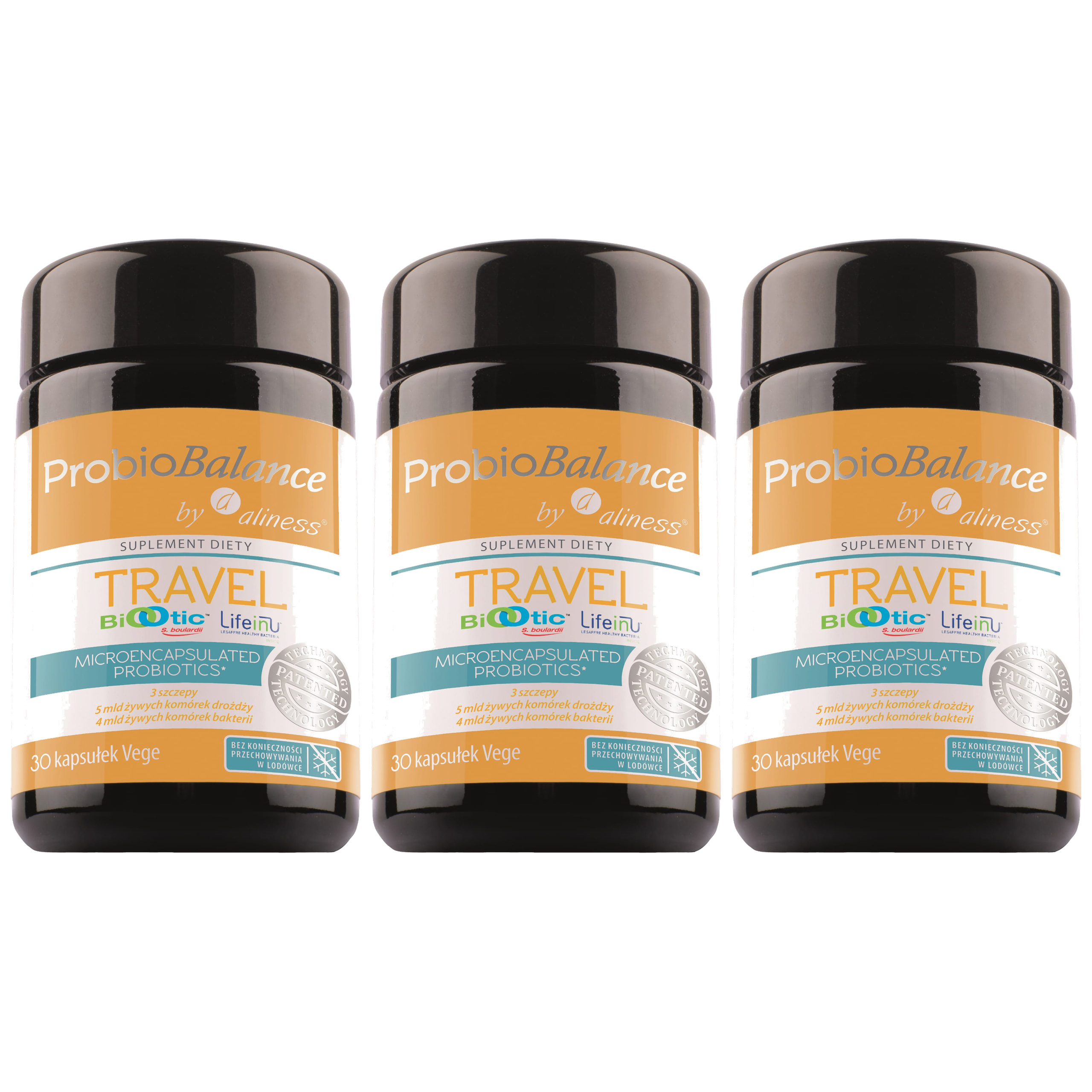 ALINESS - ProbioBalance Travel - 3x 30vcaps.