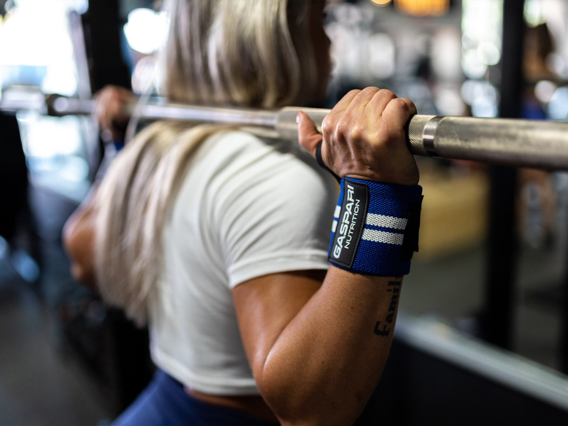 GASPARI NUTRITION Wrist Wraps - 2x Opaski usztywniające na nadgarstki