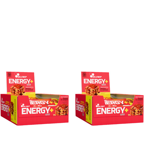 OLIMP - Energy+ Bar - 20x 2x 45g - Peanut Caramel