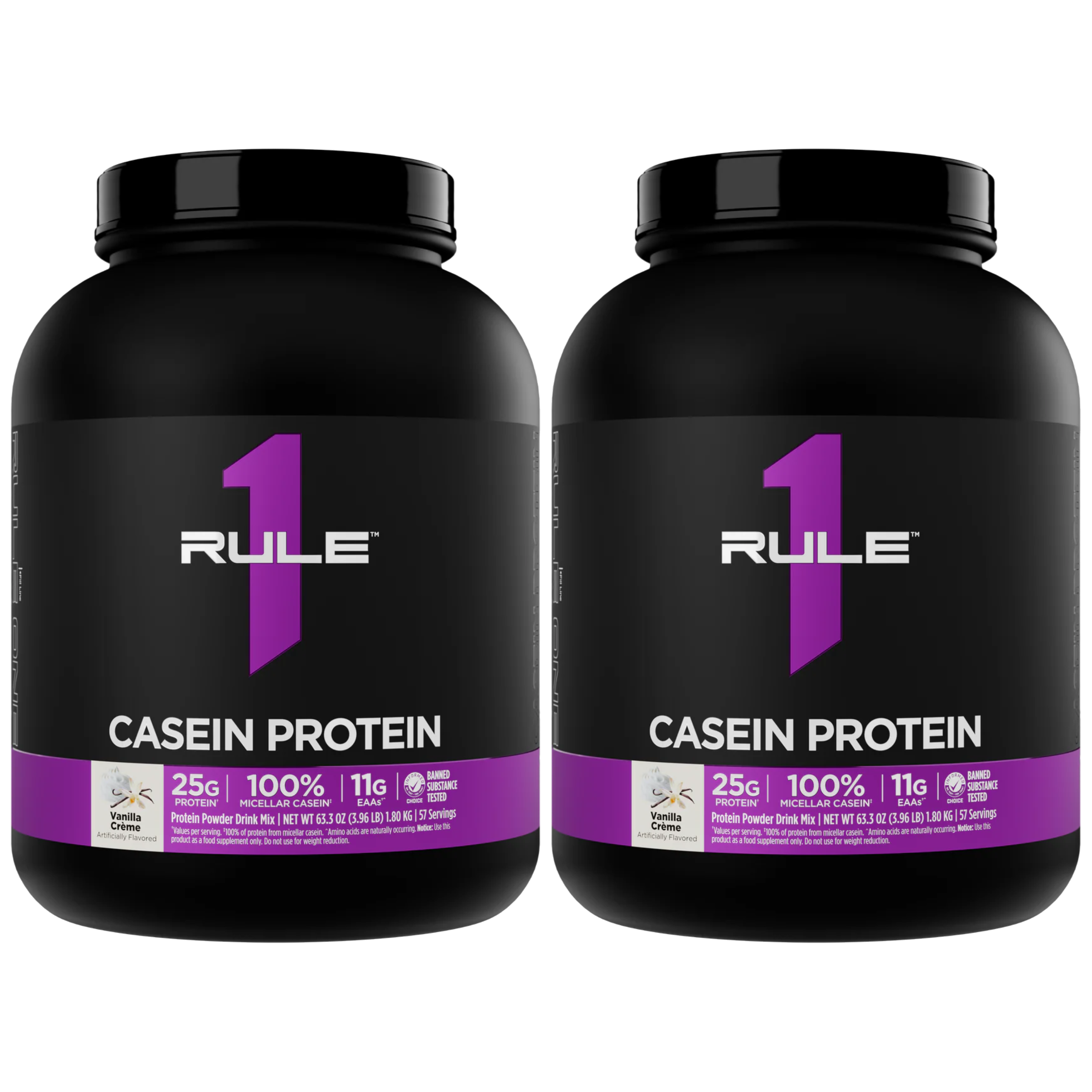 RULE 1 - R1 Caseine Protein - 2x 1800g