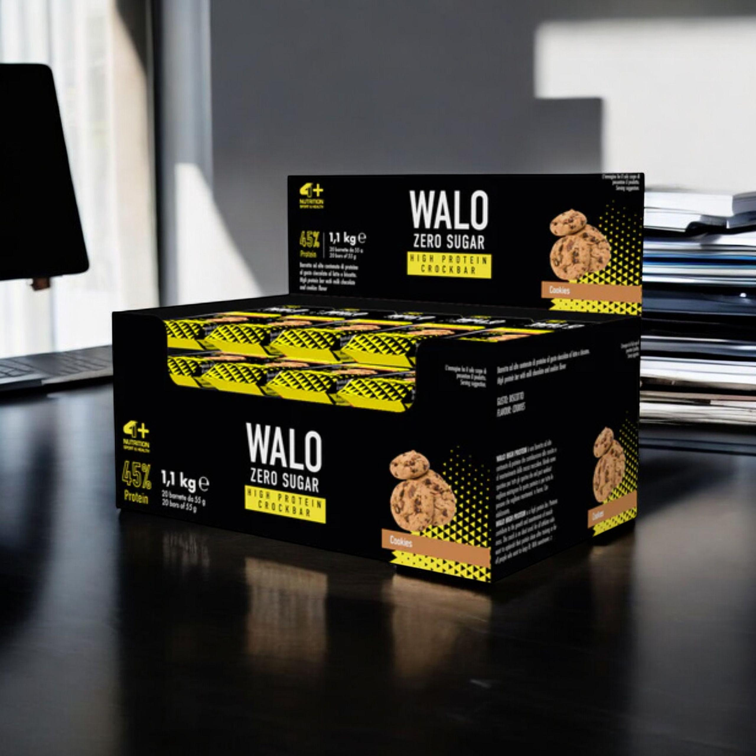4+ NUTRITION - Walo ZeroSugar CrockBar HP 45% - 20x 2x 55g