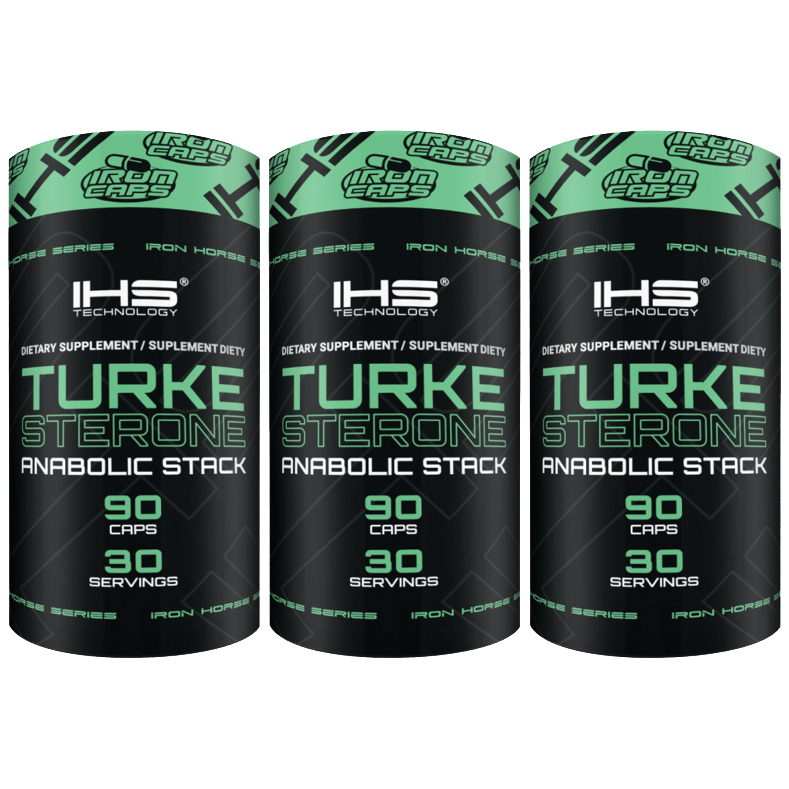 IRON HORSE - Turkesterone - 3x 90caps.