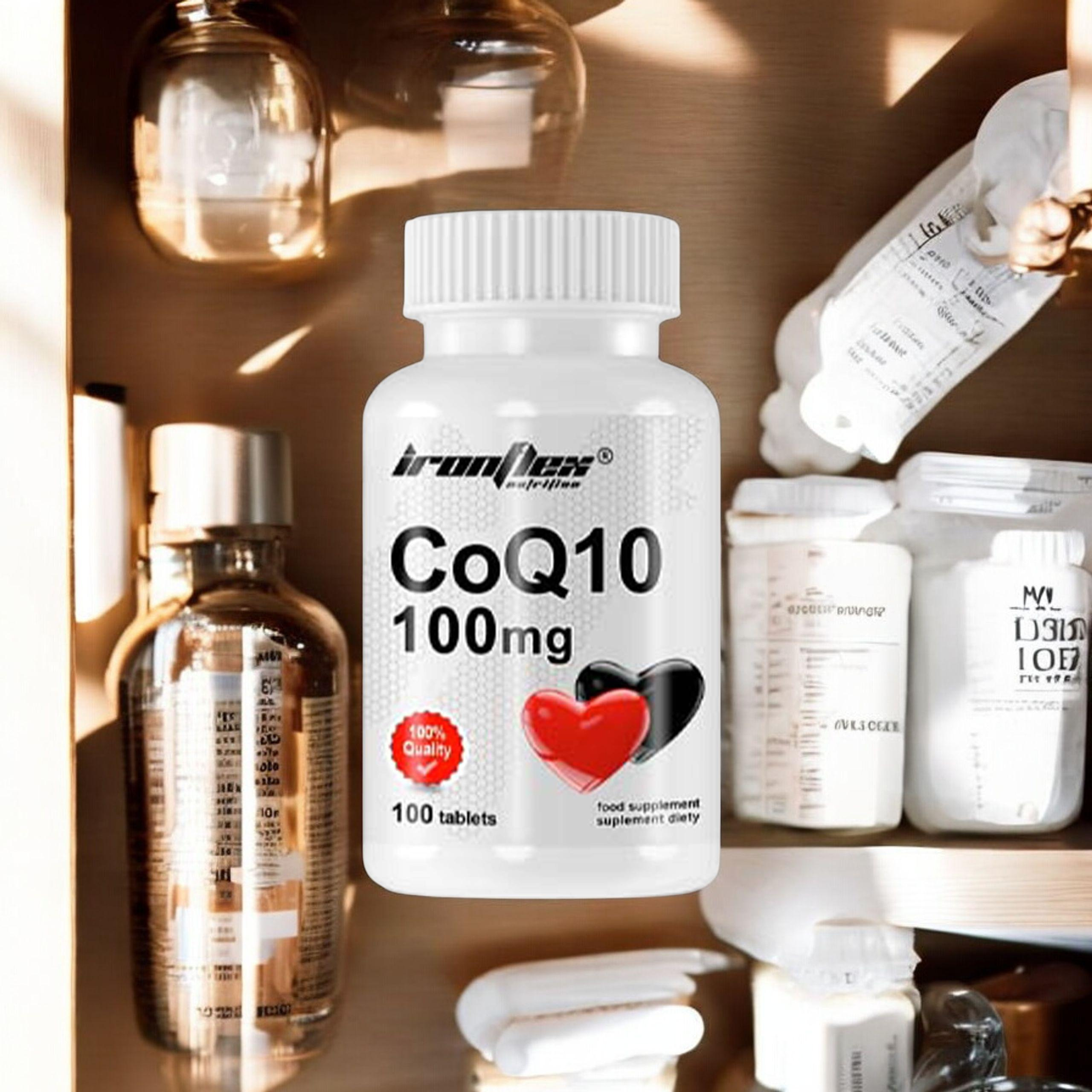 IRONFLEX CoQ10 100mg - 2x 100 tabs