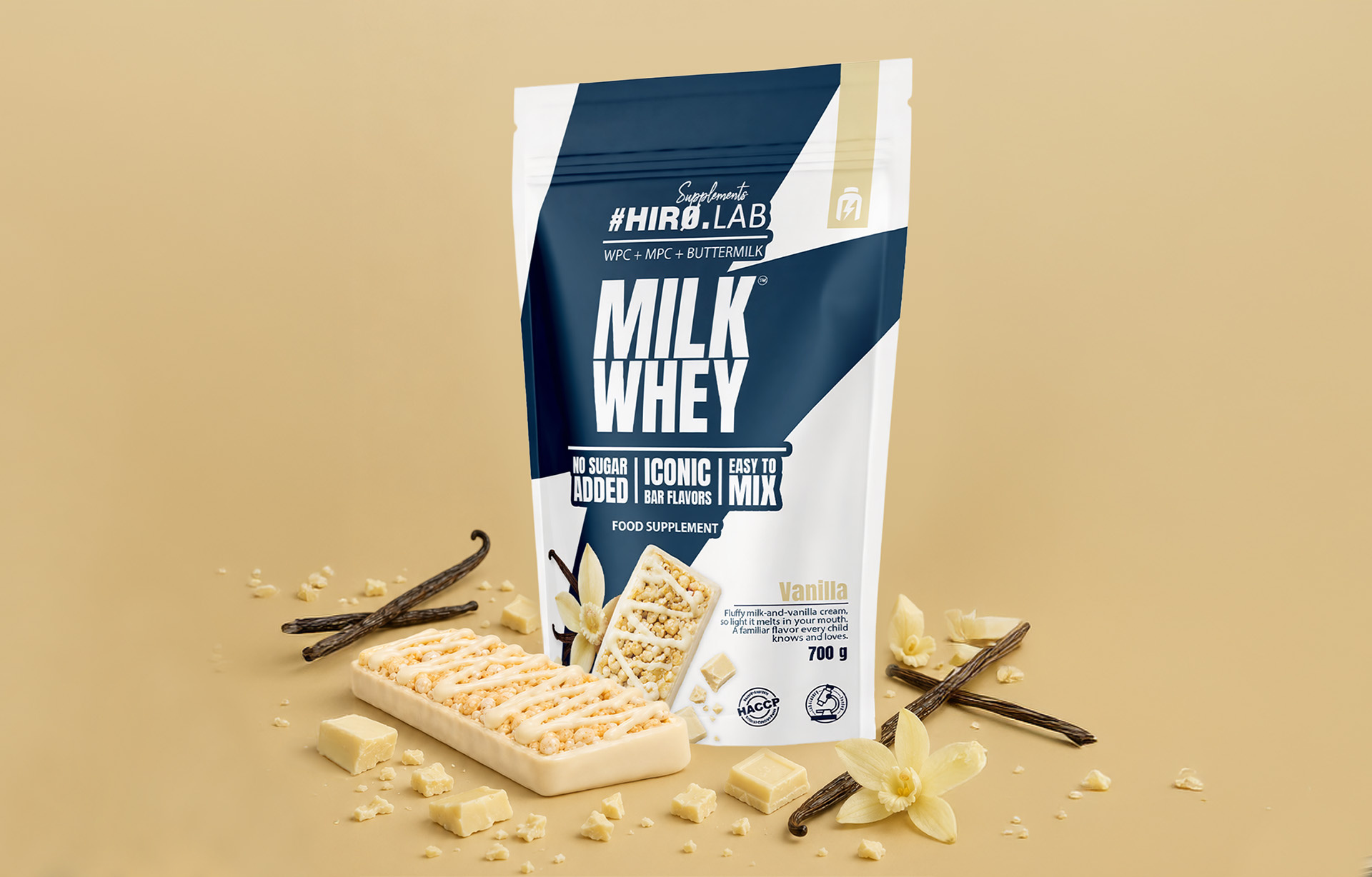 HIRO.LAB - Milk Whey - 3x 700g