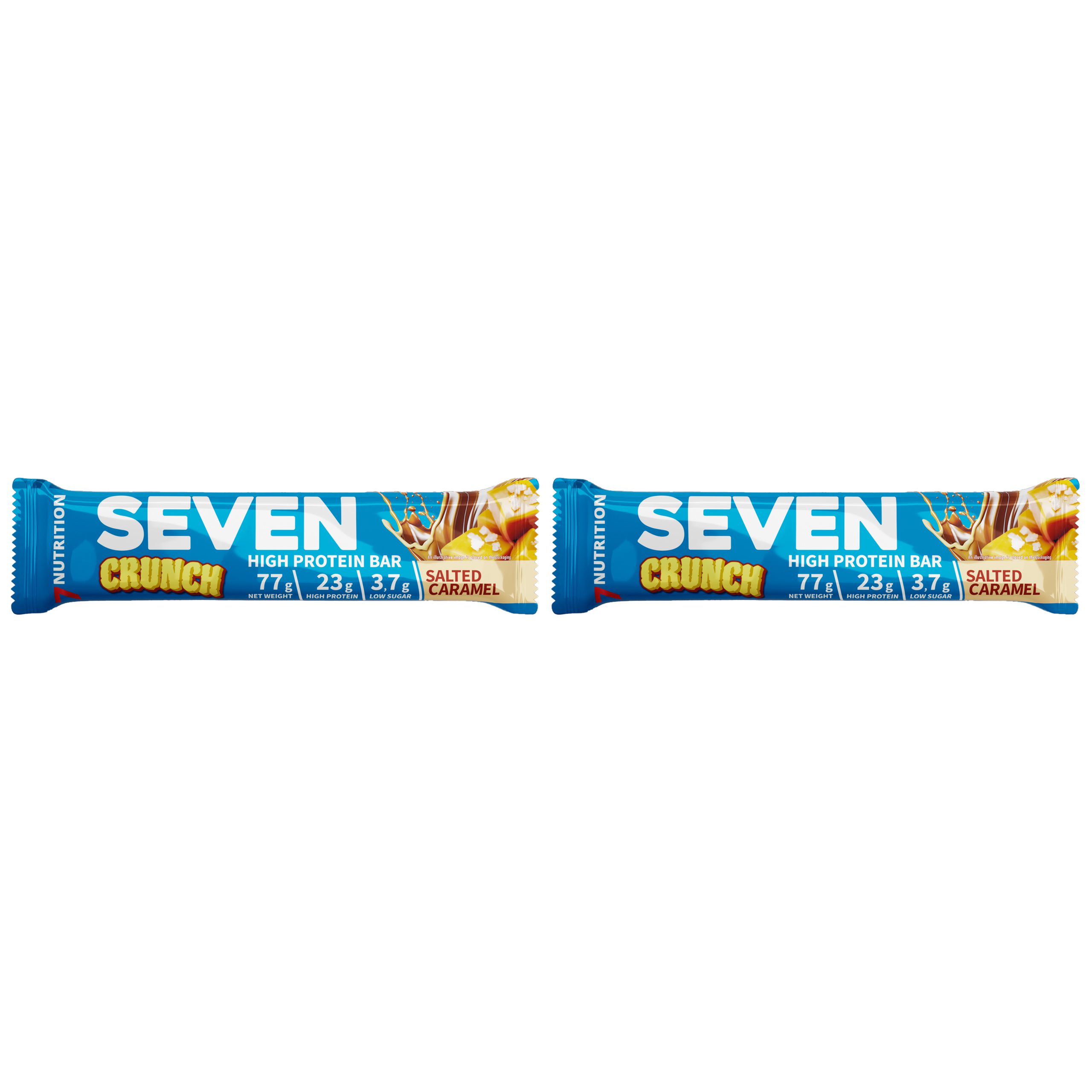 7 NUTRITION Seven Crunch HP Bar - 2x 77g