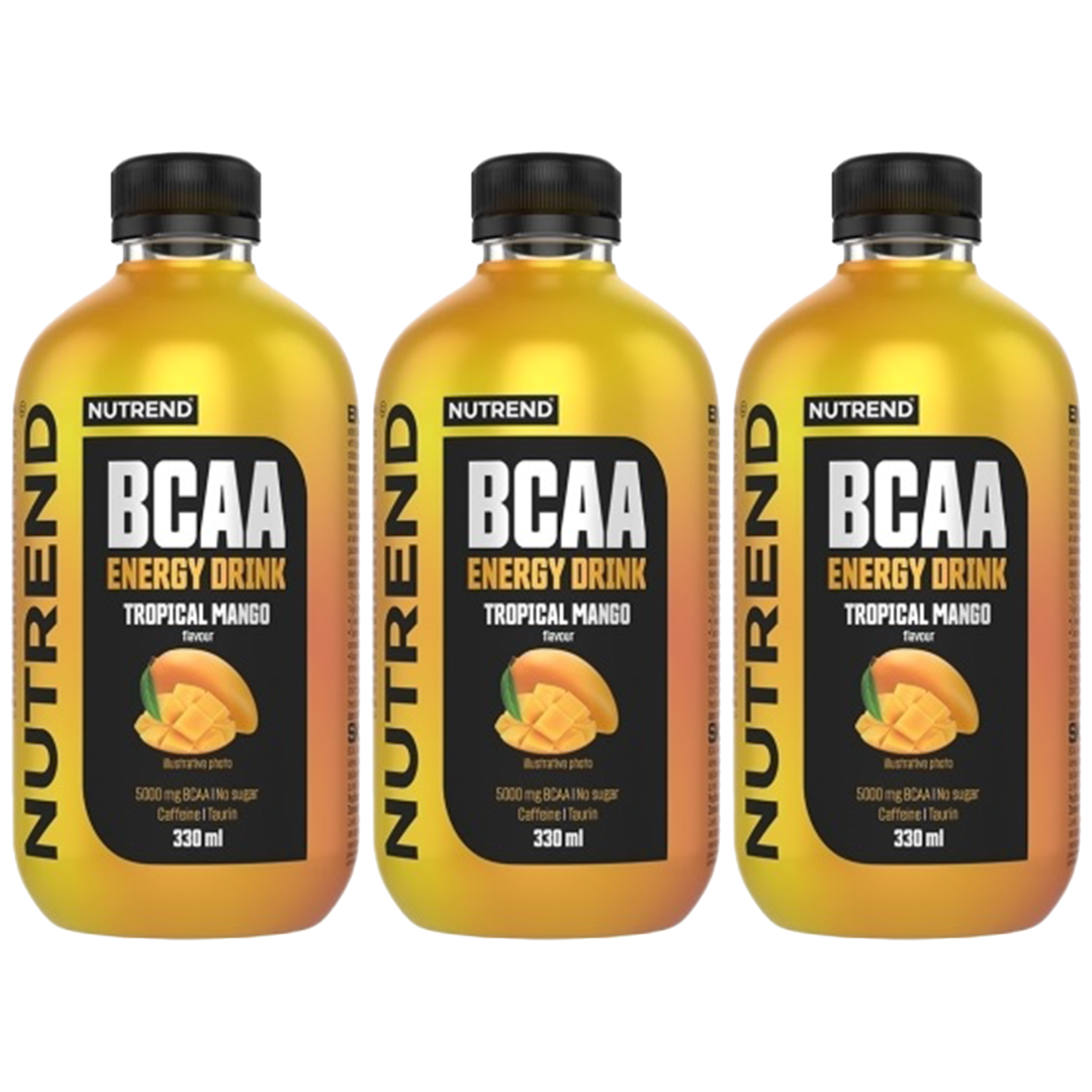 NUTREND BCAA Energy Drink - 3x 330ml