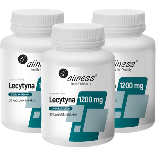 ALINESS - Lecytyna 1200mg - 60caps. x3
