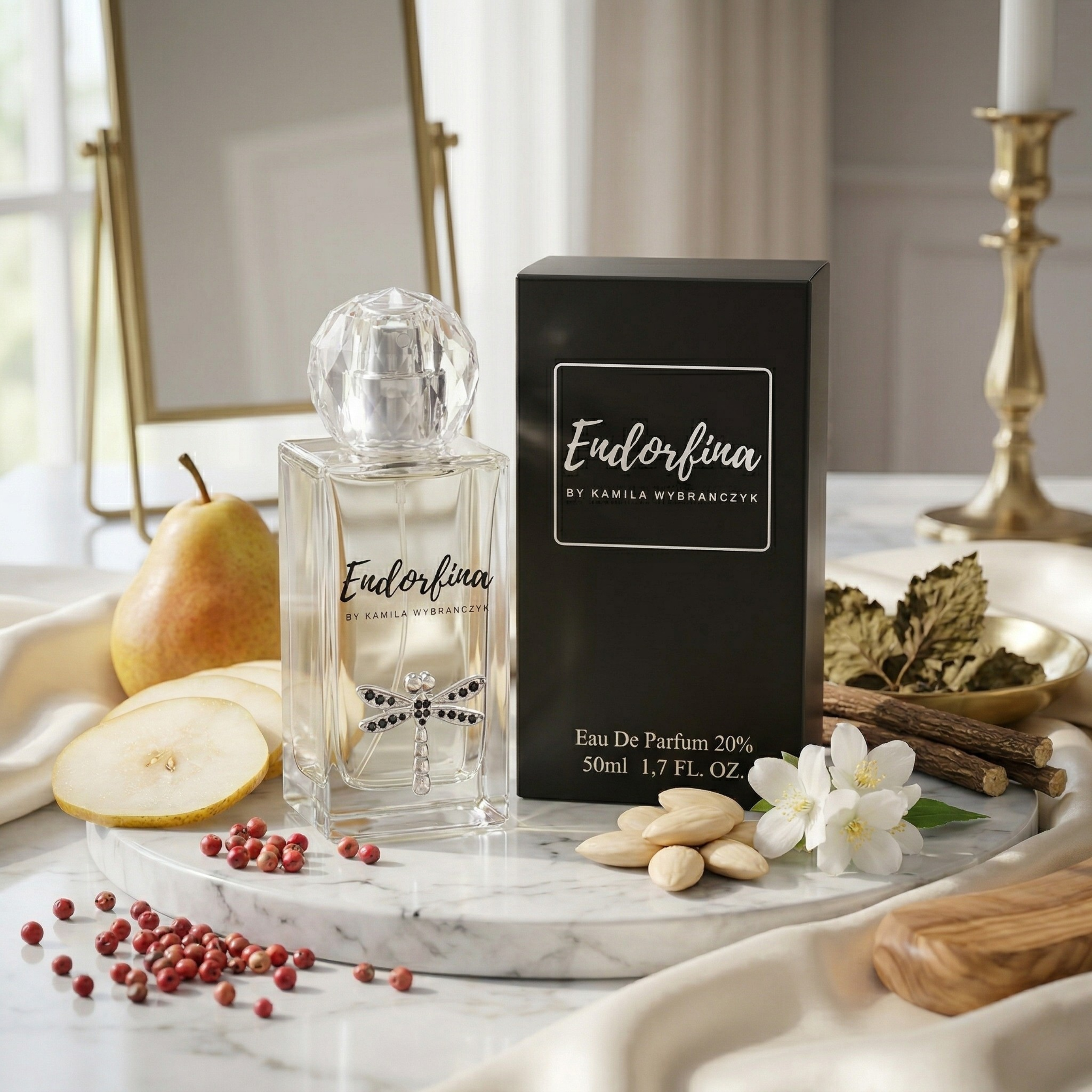 KAMILA WYBRAŃCZYK - Perfumy Endorfina - 2x 50ml