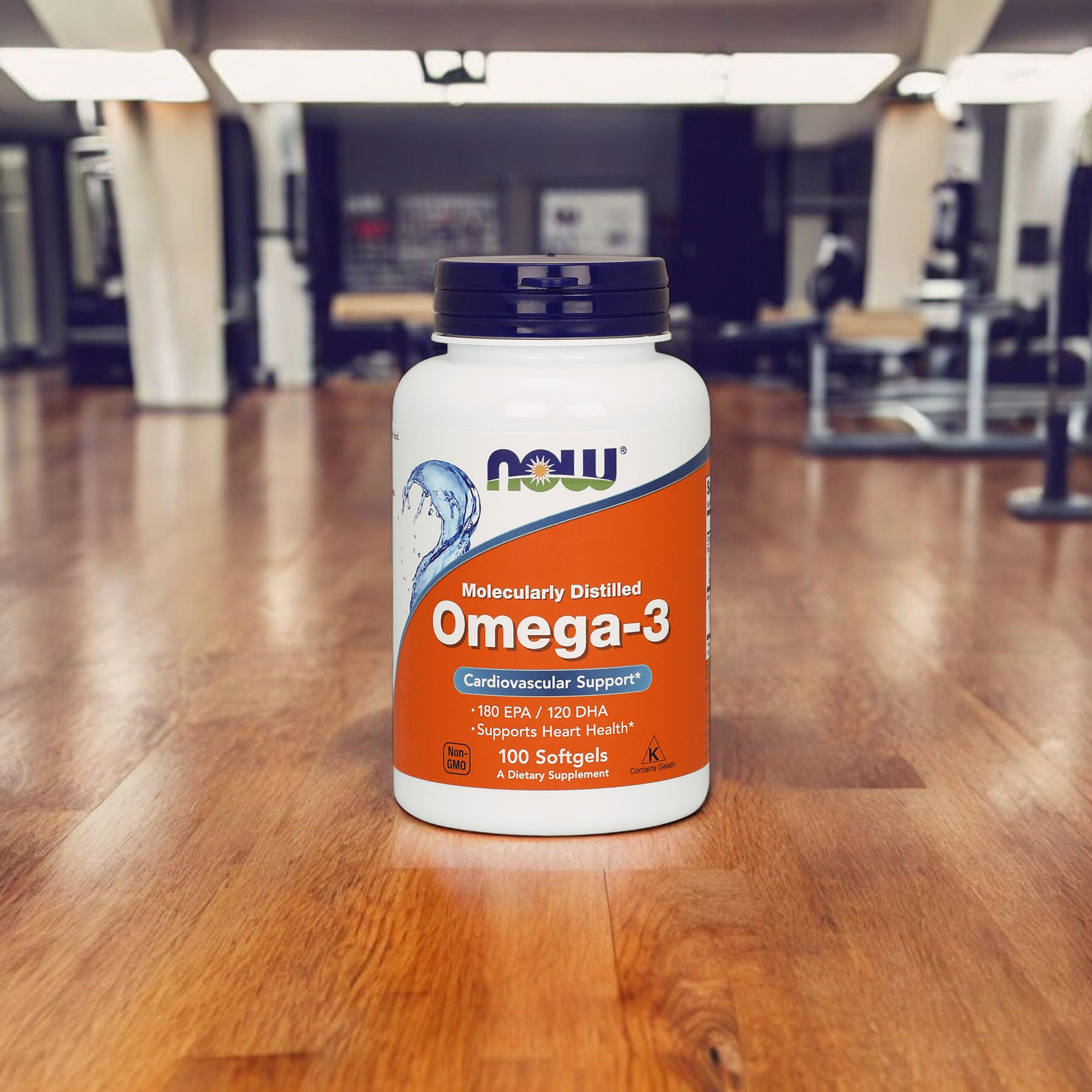 NOW Omega-3 - 3x 100soft gels