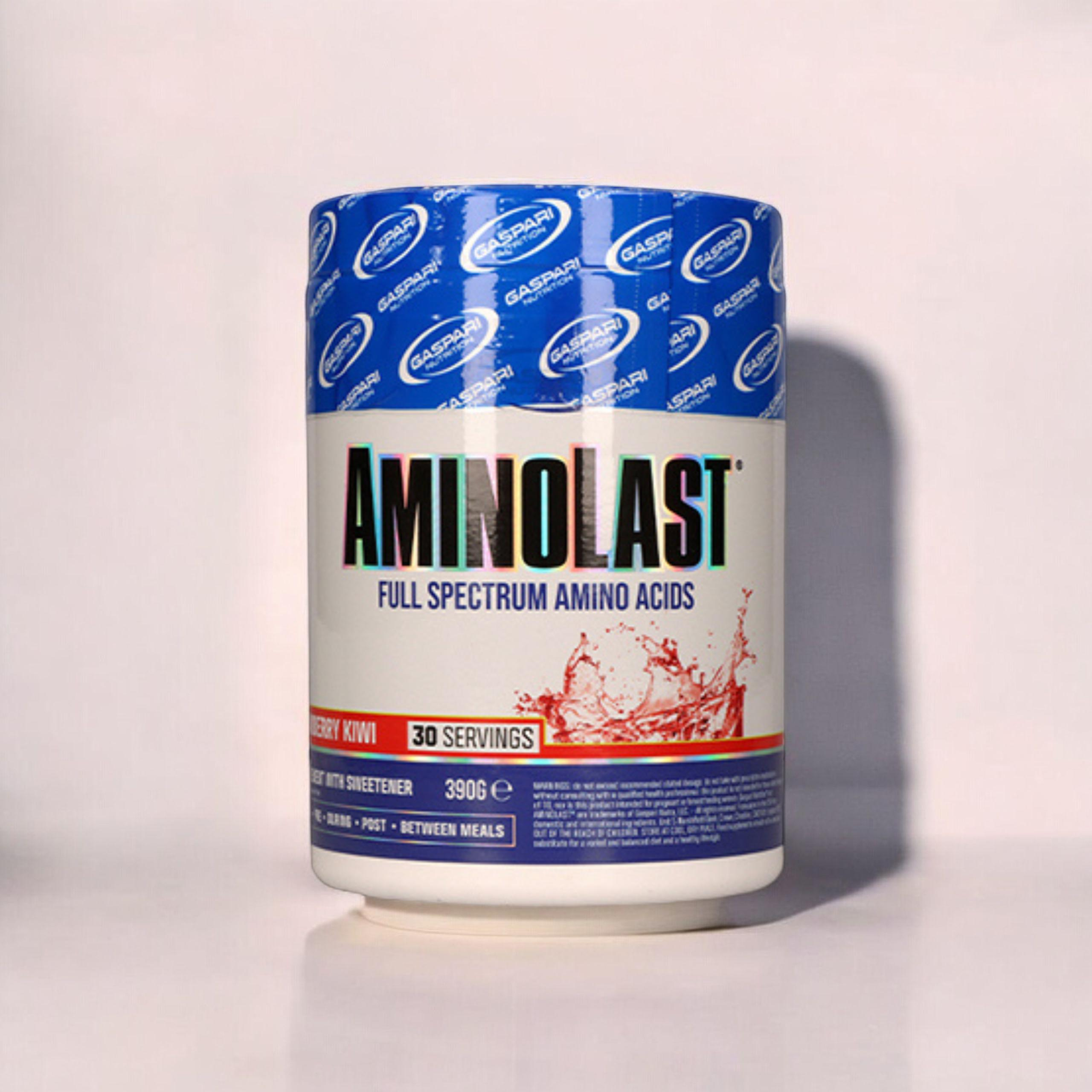 GASPARI NUTRITION - Aminolast - 390g - Strawberry Kiwi
