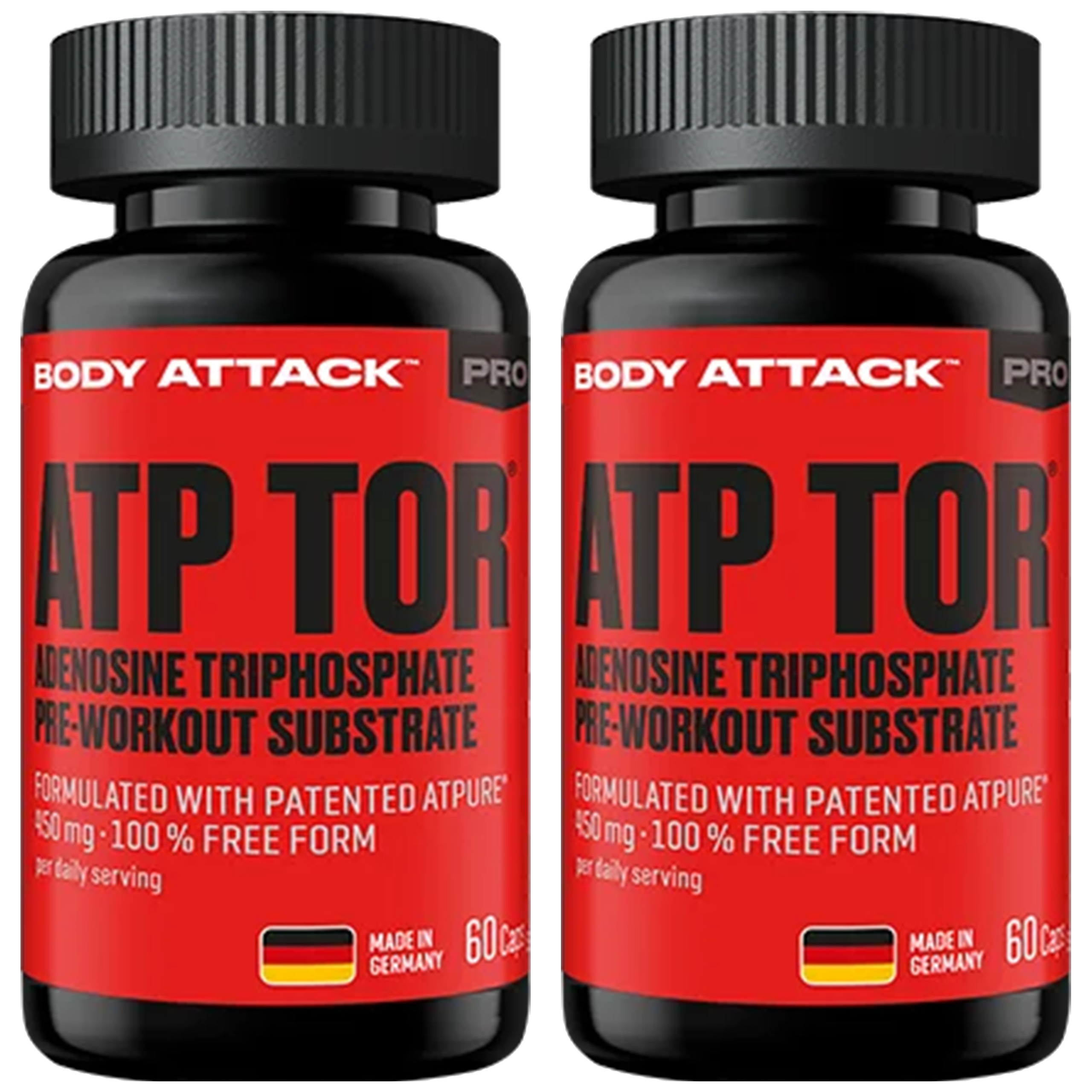 BODY ATTACK ATP TOR - 2x 60caps