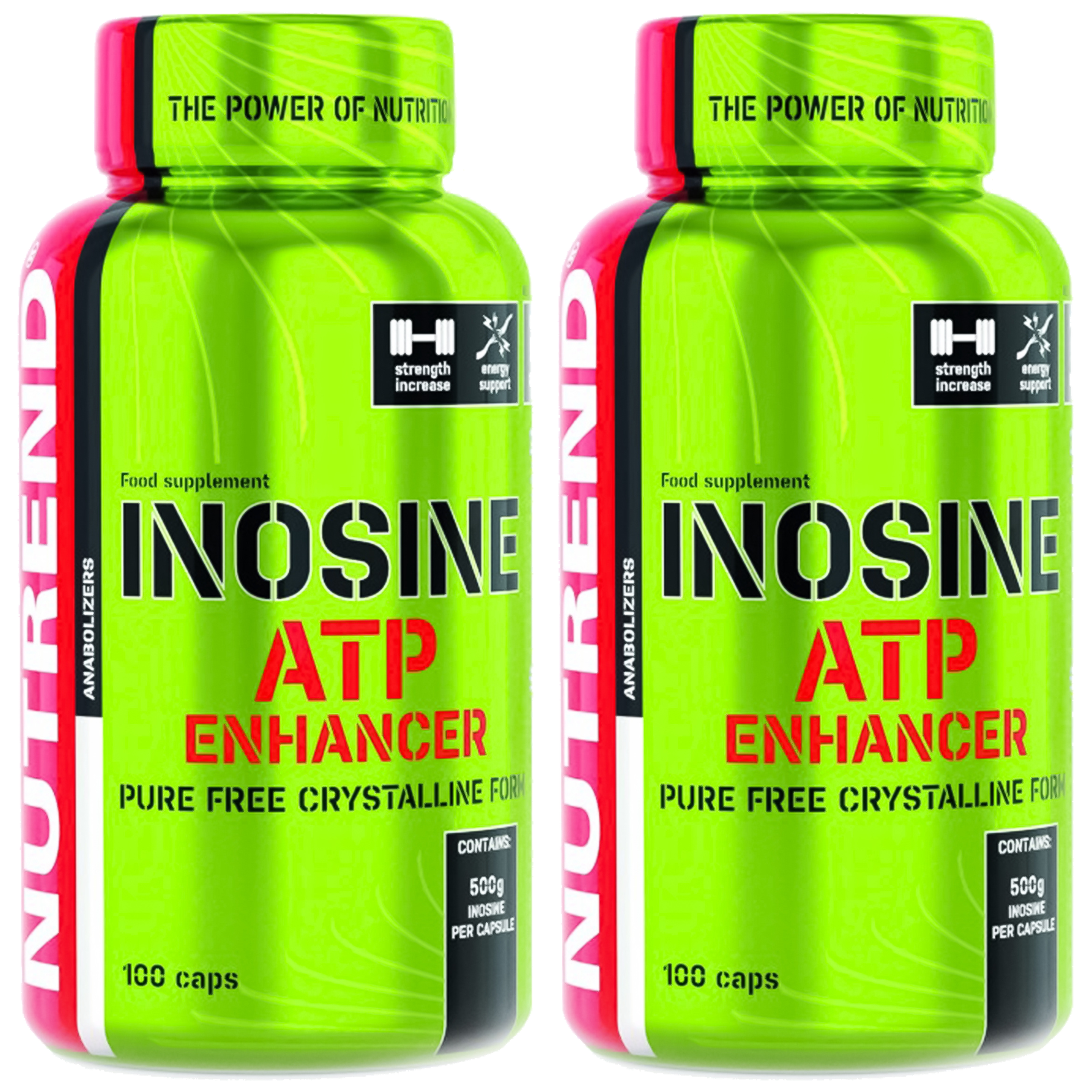 NUTREND Inosine 500mg - 2x 100caps
