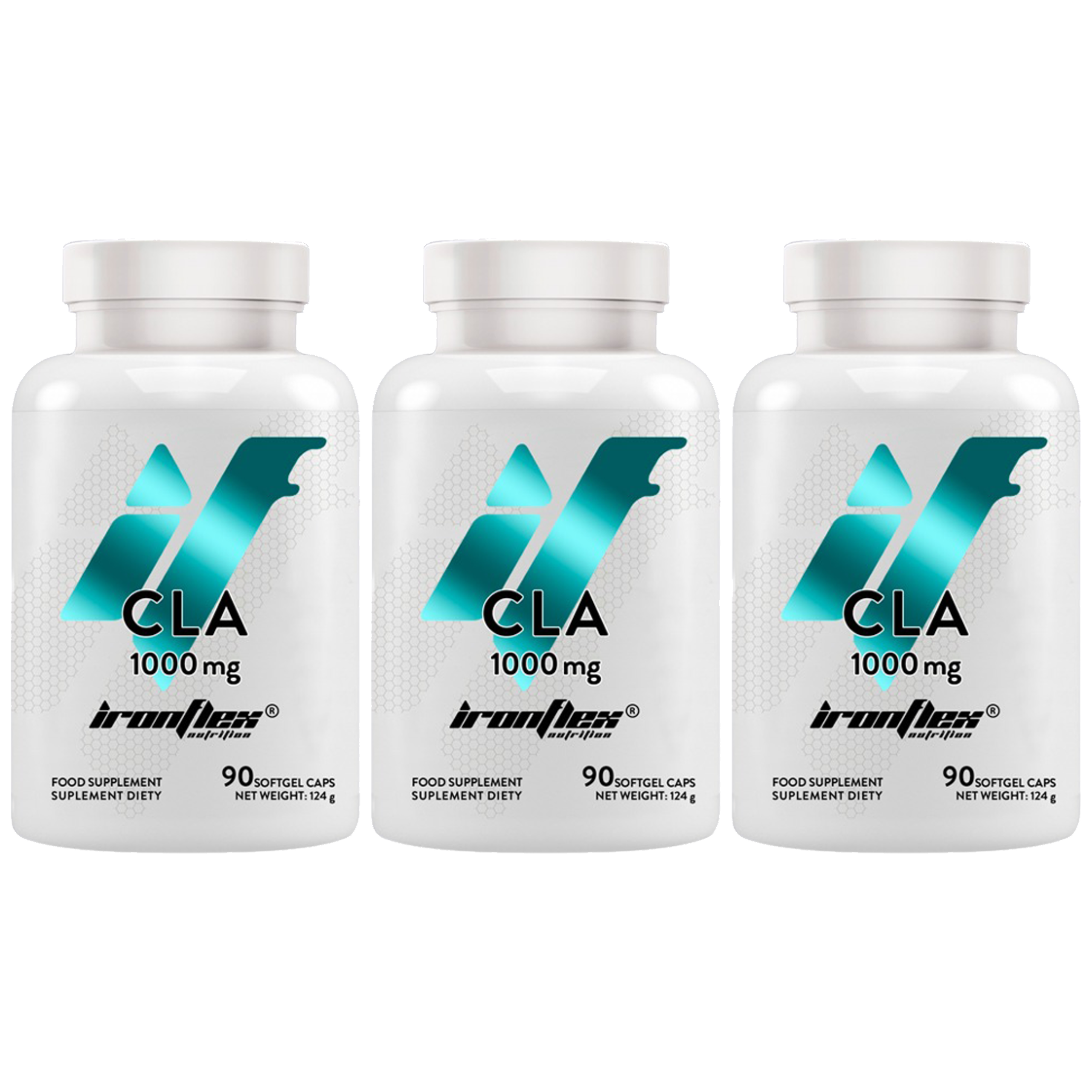 IRONFLEX - CLA 1000mg - 3x 90softgels