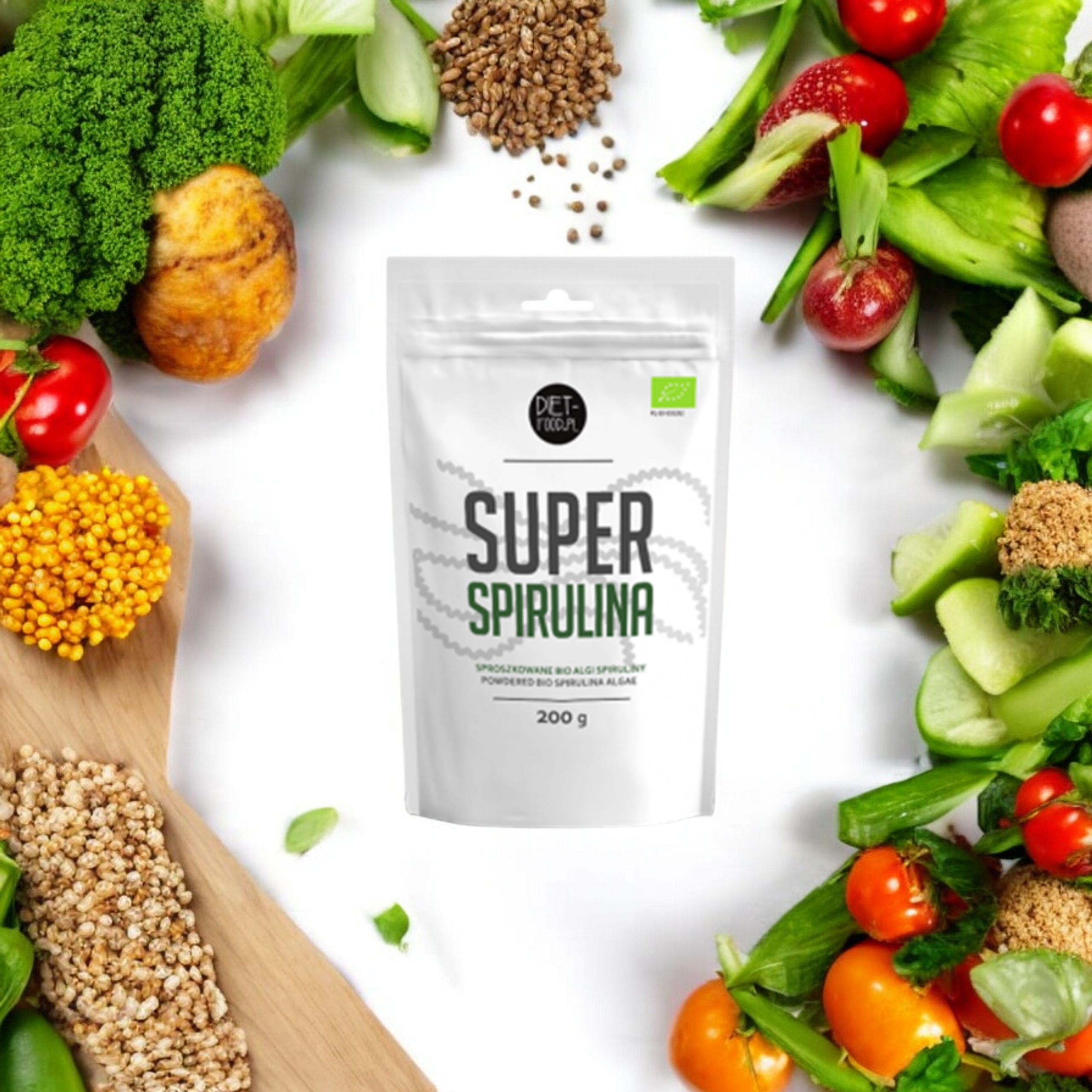 DIET FOOD Bio Spirulina - 3x 200g