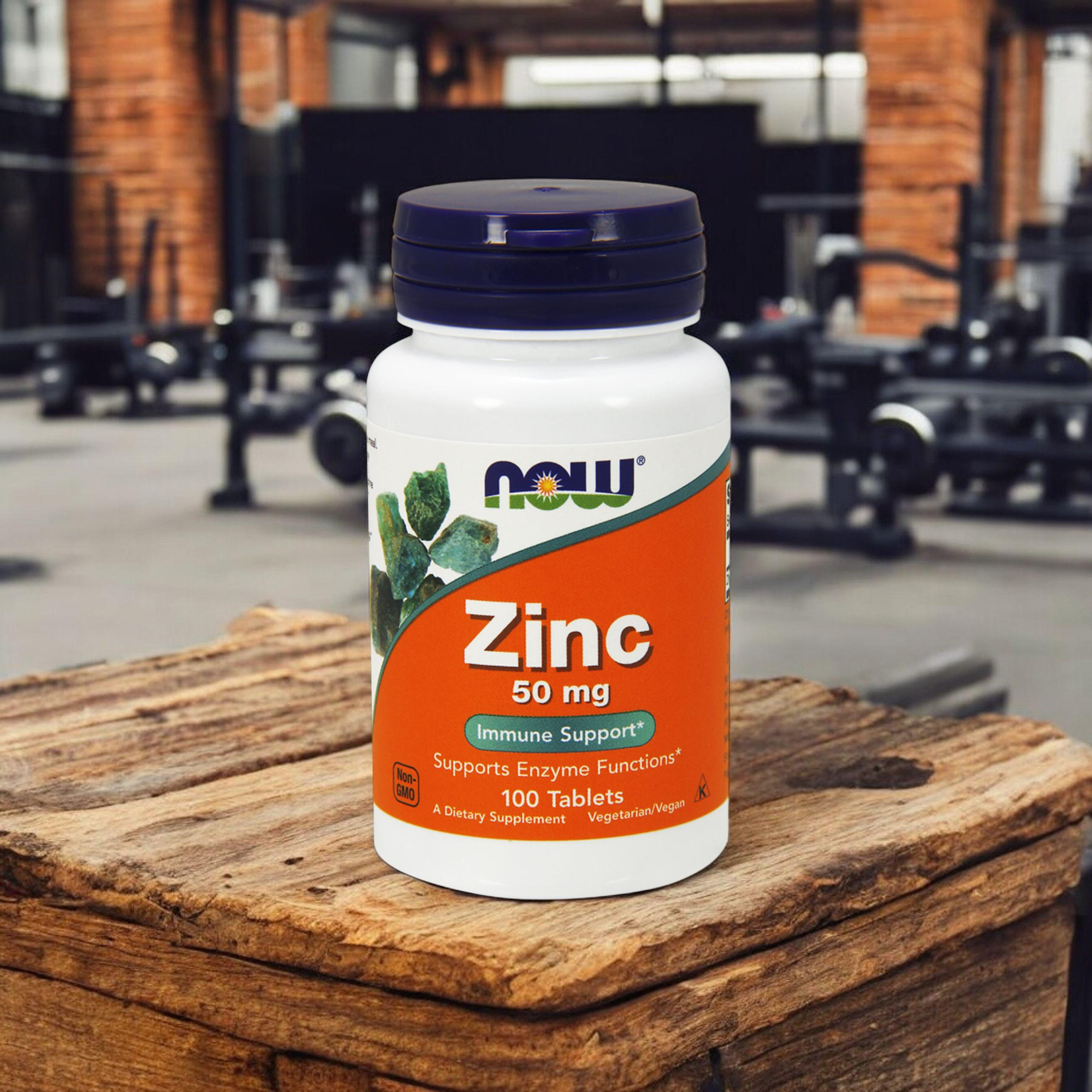 NOW Zinc Gluconate - 2x 100tabs