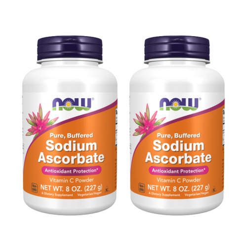 NOW - Sodium Ascorbate Powder - 2x 227g