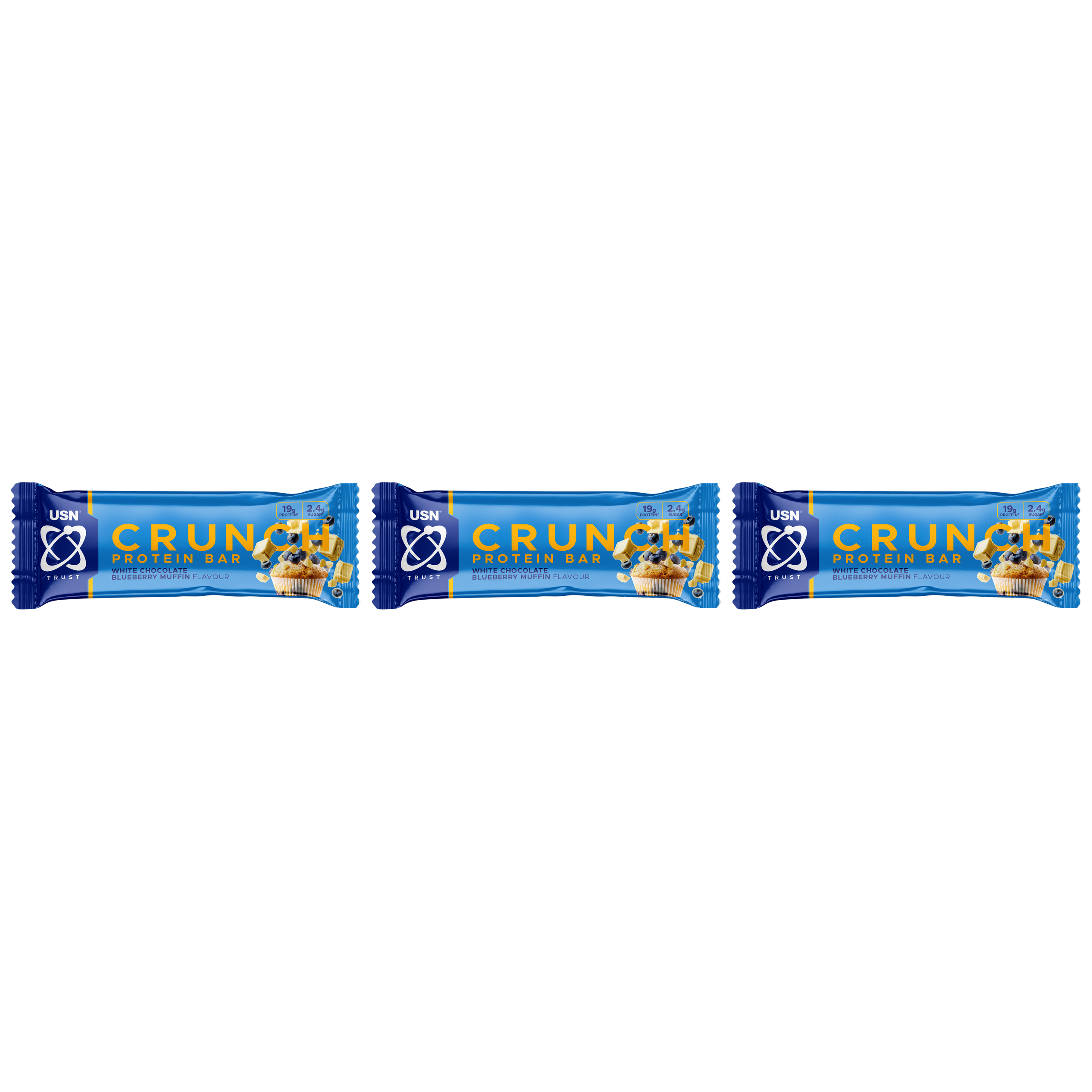 Ultimate Sports Nutrition USN - Trust Crunch - 3x 60g