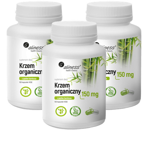 ALINESS - Krzem Organiczny 150mg - 3x 100vcaps.