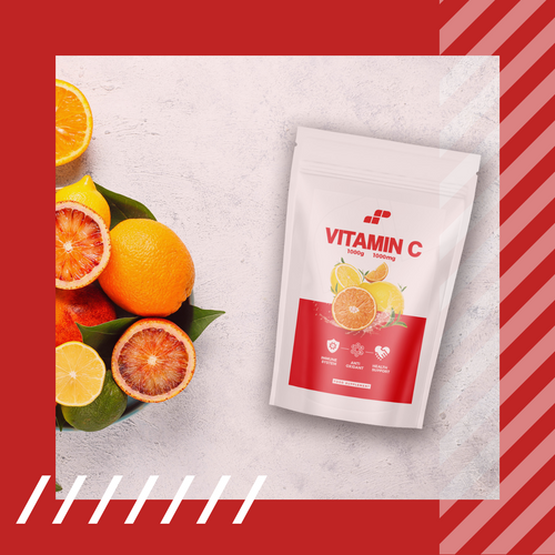 MP NUTRITION 100% Vitamin C 1000mg - 1000g - Witamina C - WYPRZEDAŻ - 07-11