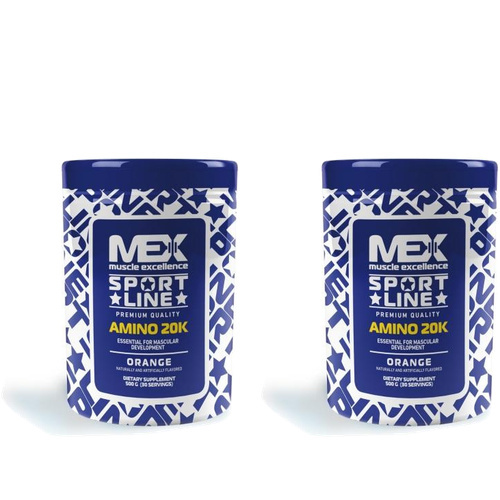 MEX NUTRITION - Amino 20K - 2x 500g