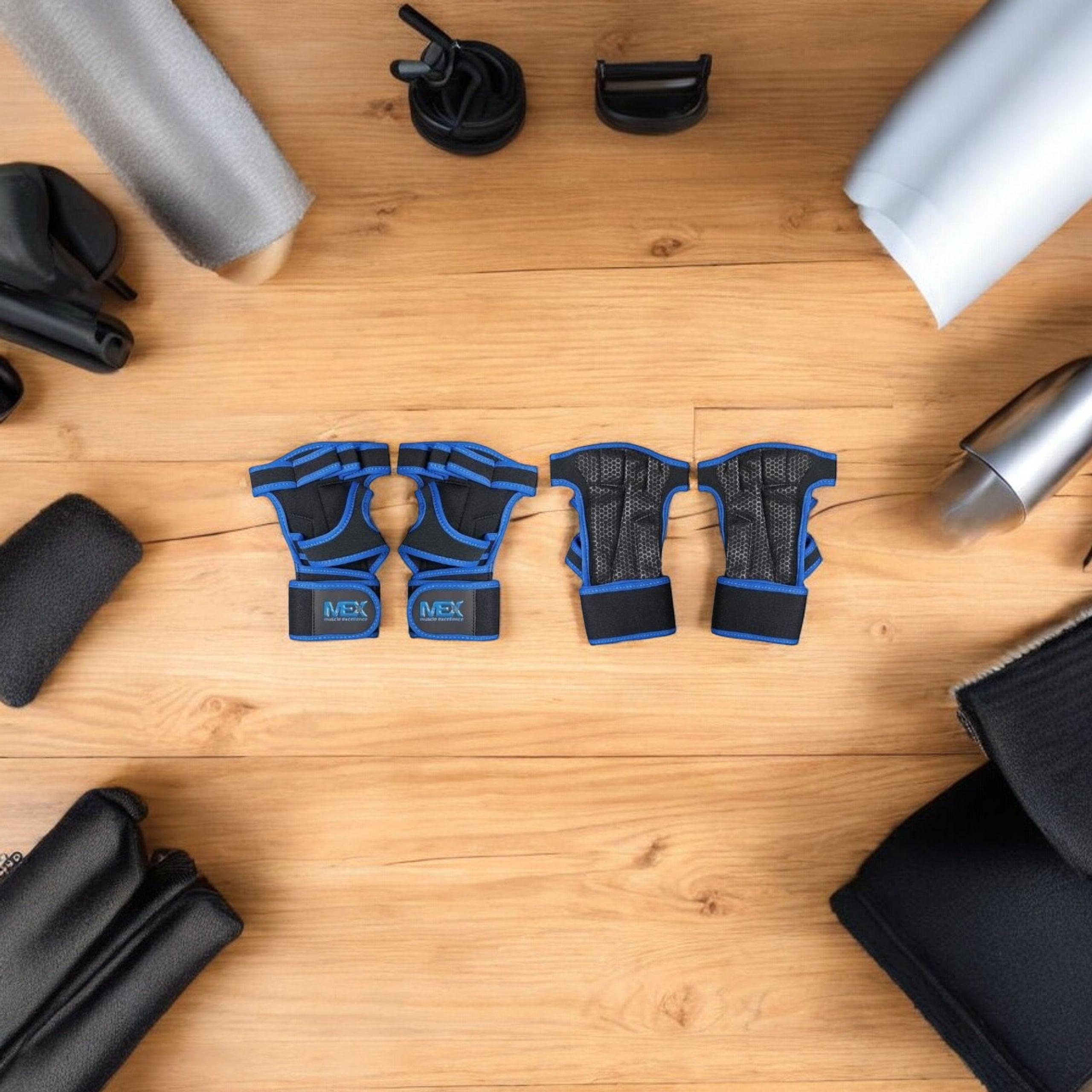 MEX NUTRITION - V-Fit Blue Gloves - XL