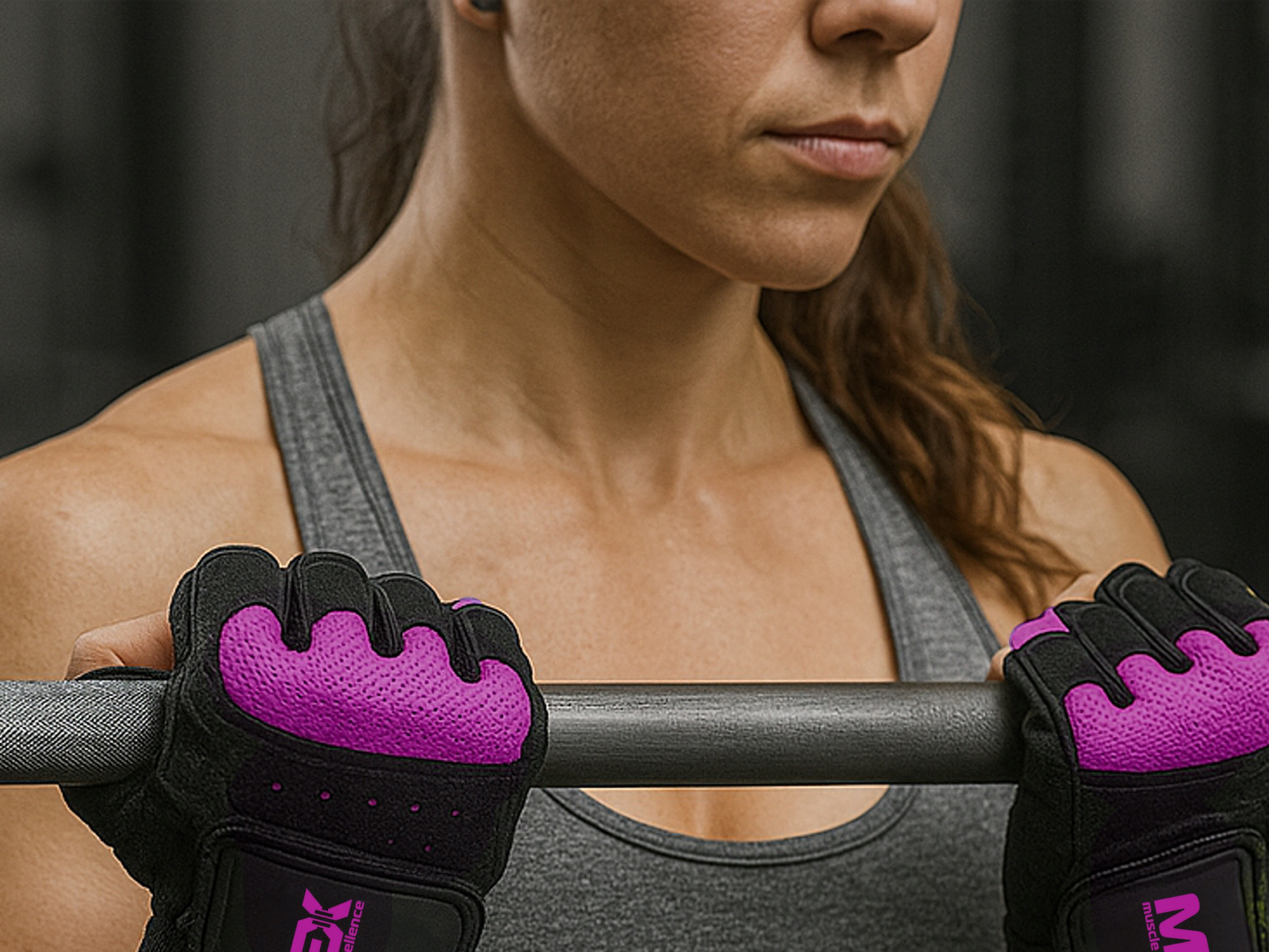 MEX W‑FIT Rękawice Damskie – Purple