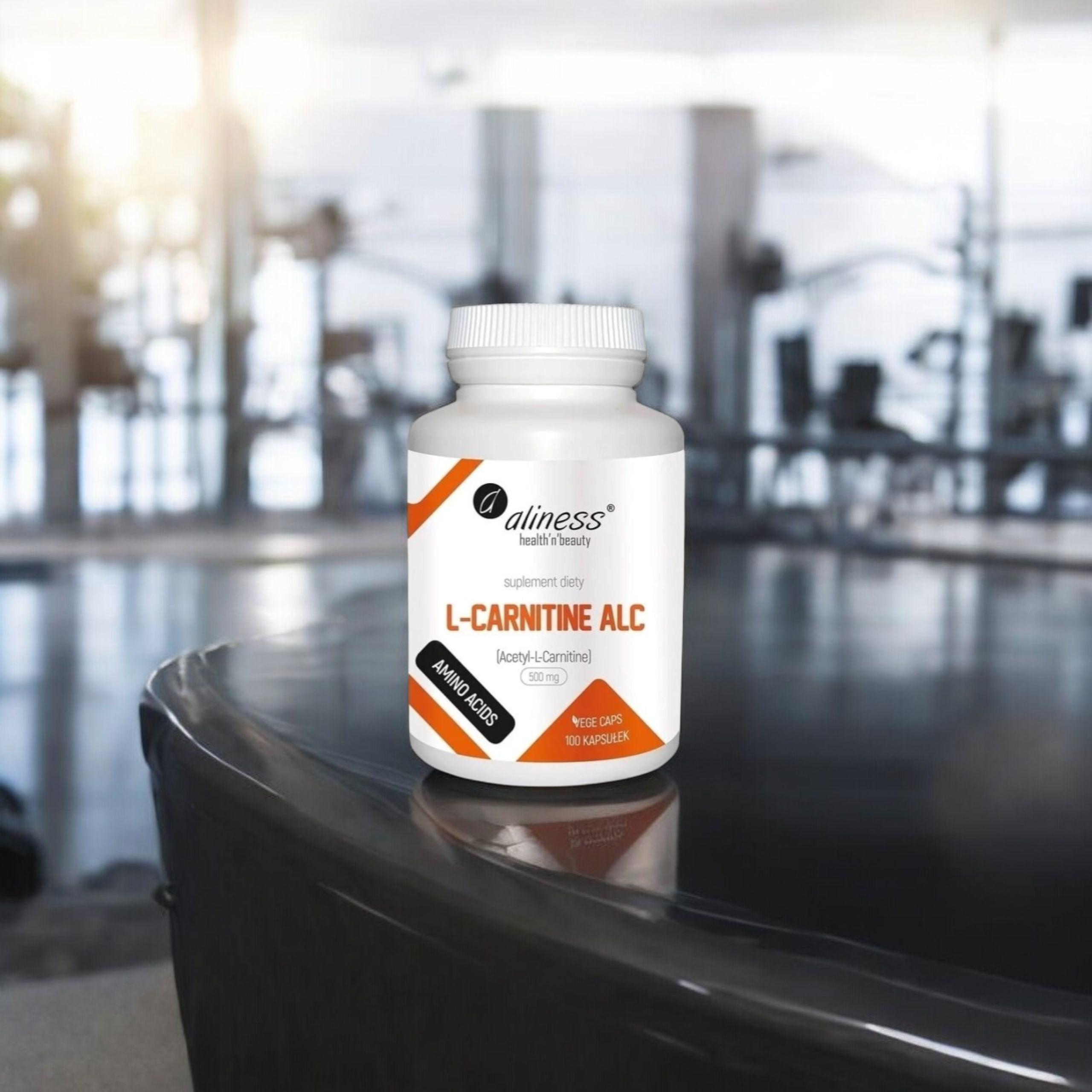 ALINESS - L-Carnitine ALC 500mg - 2x 100vcaps.