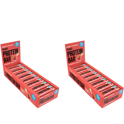 BODY ATTACK - Baton Power Protein Bar - 24x 2x 35g