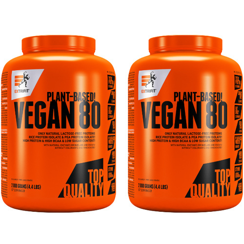 EXTRIFIT Vegan 80 - 2x 2000g