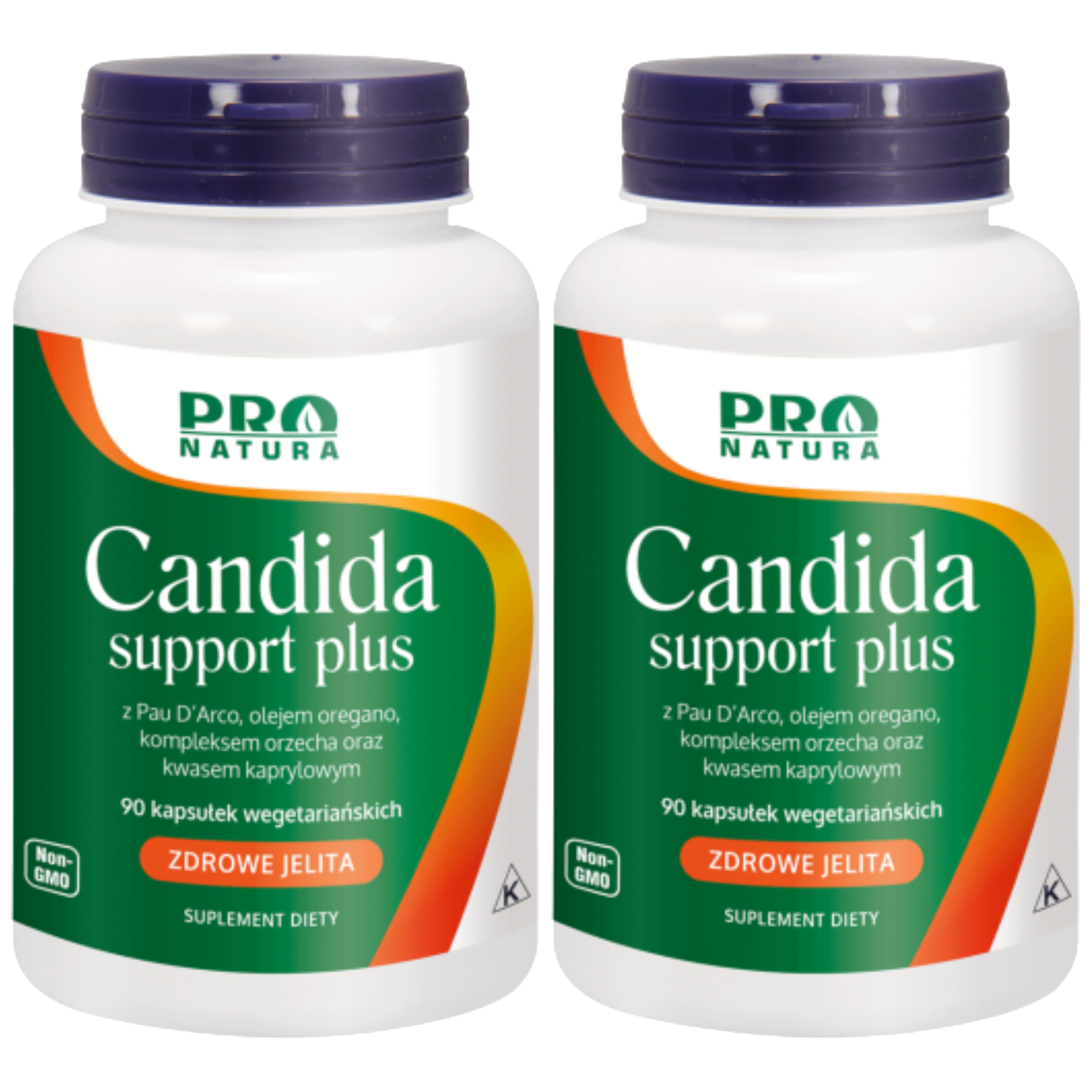 NOW - Candida Support Plus - 2x 90vcaps.