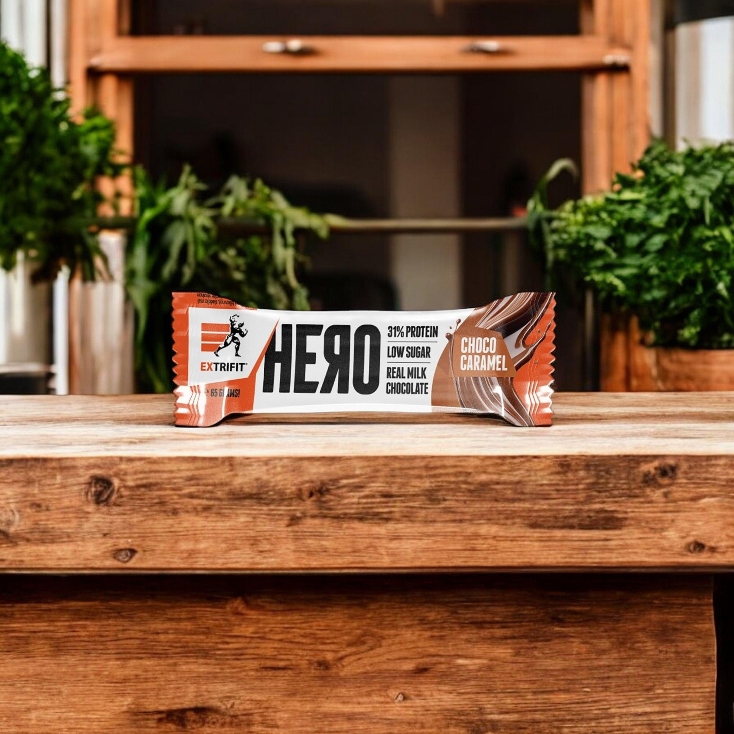 EXTRIFIT - Baton Hero - 65g - Chocolate Caramel