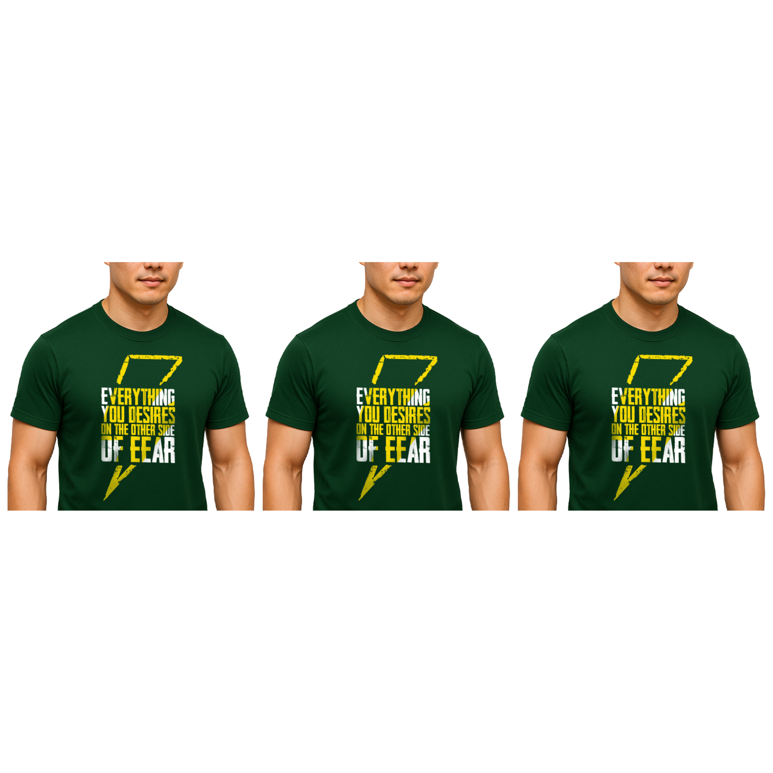 HIRO.LAB T-Shirt Desire — zestaw 3x
