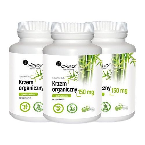 ALINESS - Krzem Organiczny 150mg - 3x 100vcaps.
