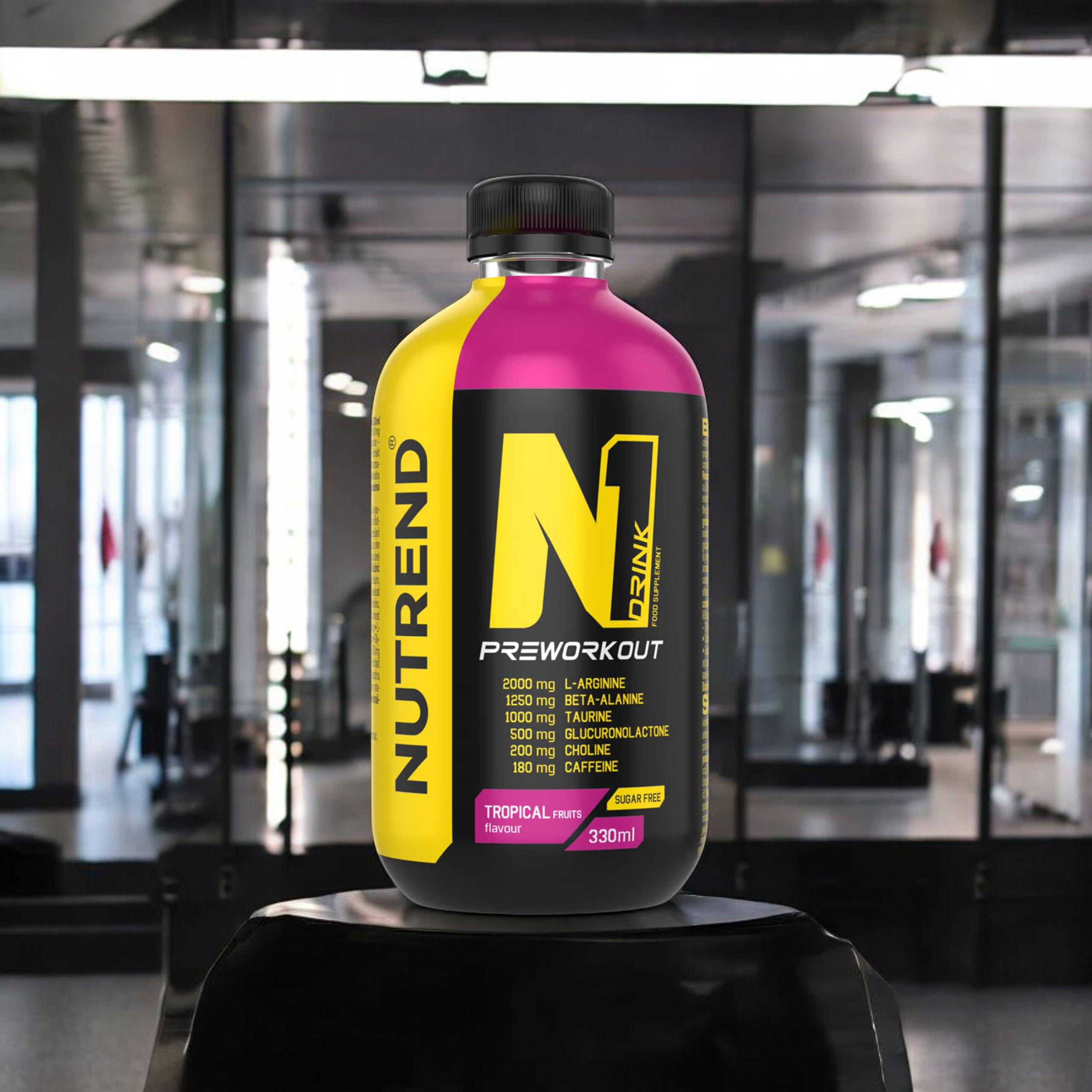 NUTREND N1 Drink PreWorkout - 2x 330ml