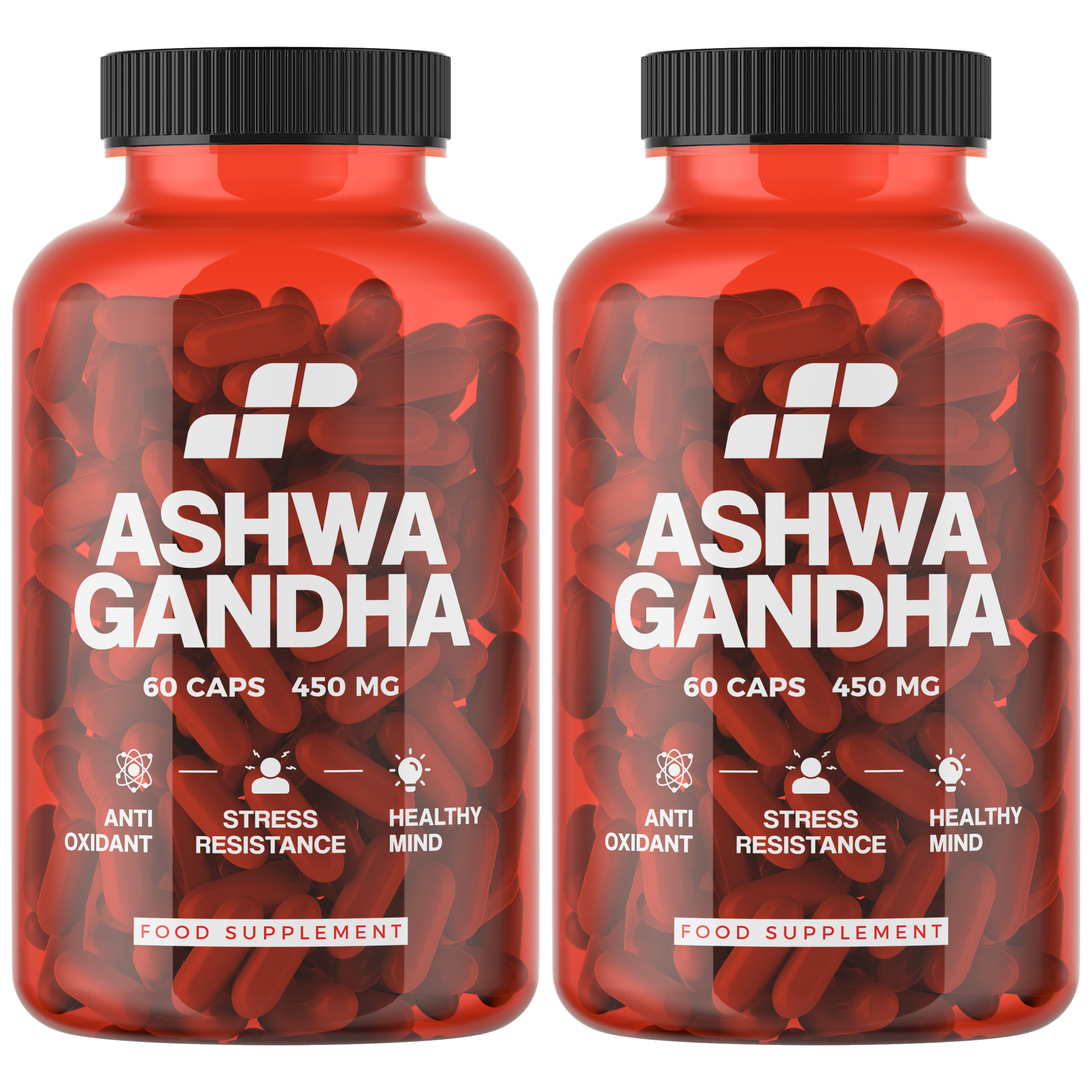 MP NUTRITION Ashwagandha 450mg 9% witanolidów - 2x 60 caps